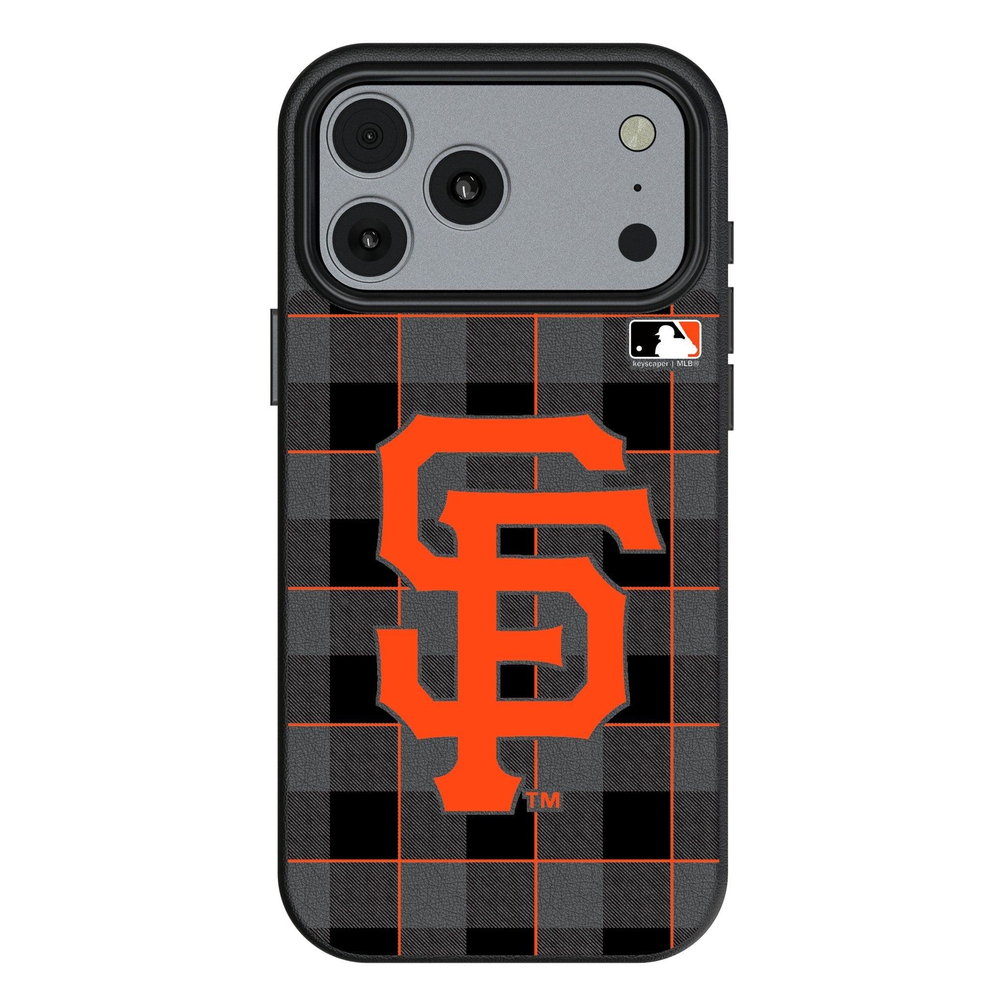 San Francisco Giants Plaid MagSafe Compatible Phone Case for Apple iPhone 17 Series