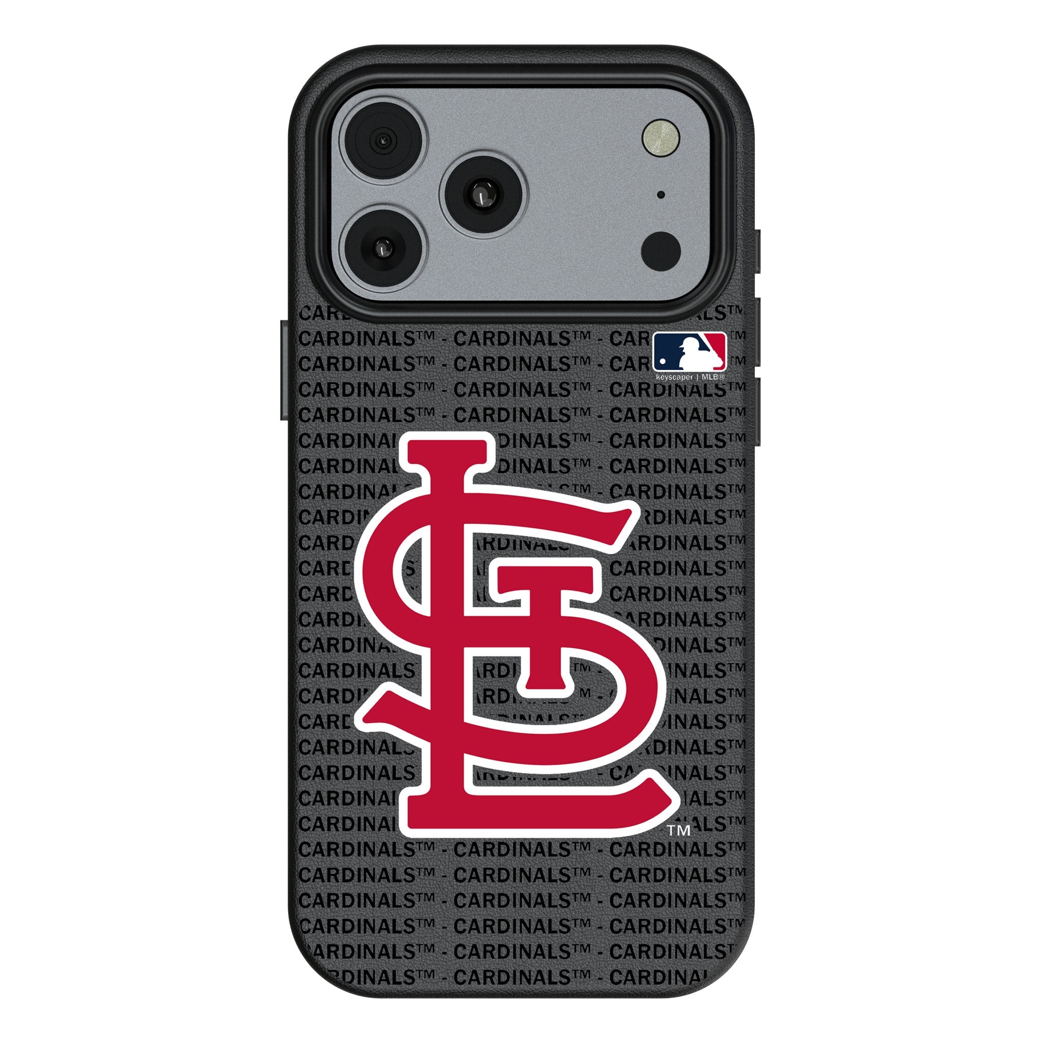 St Louis Cardinals Text Backdrop MagSafe Compatible Phone Case for Apple iPhone 17 Series