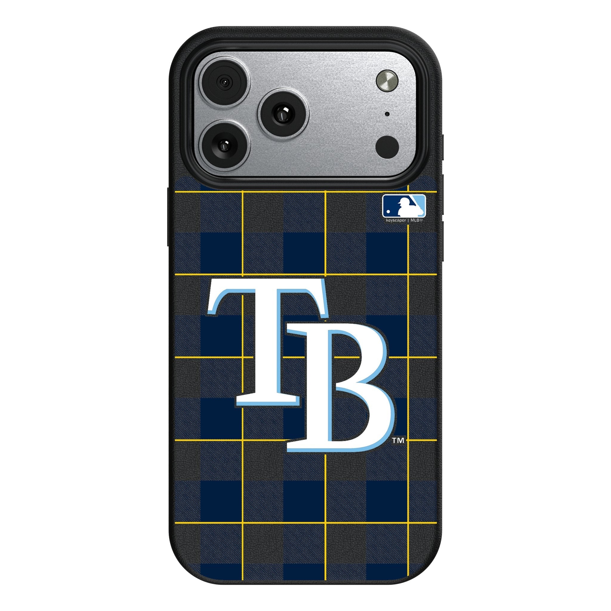 Tampa Bay Rays Plaid MagSafe Compatible Phone Case for Apple iPhone 17 Series