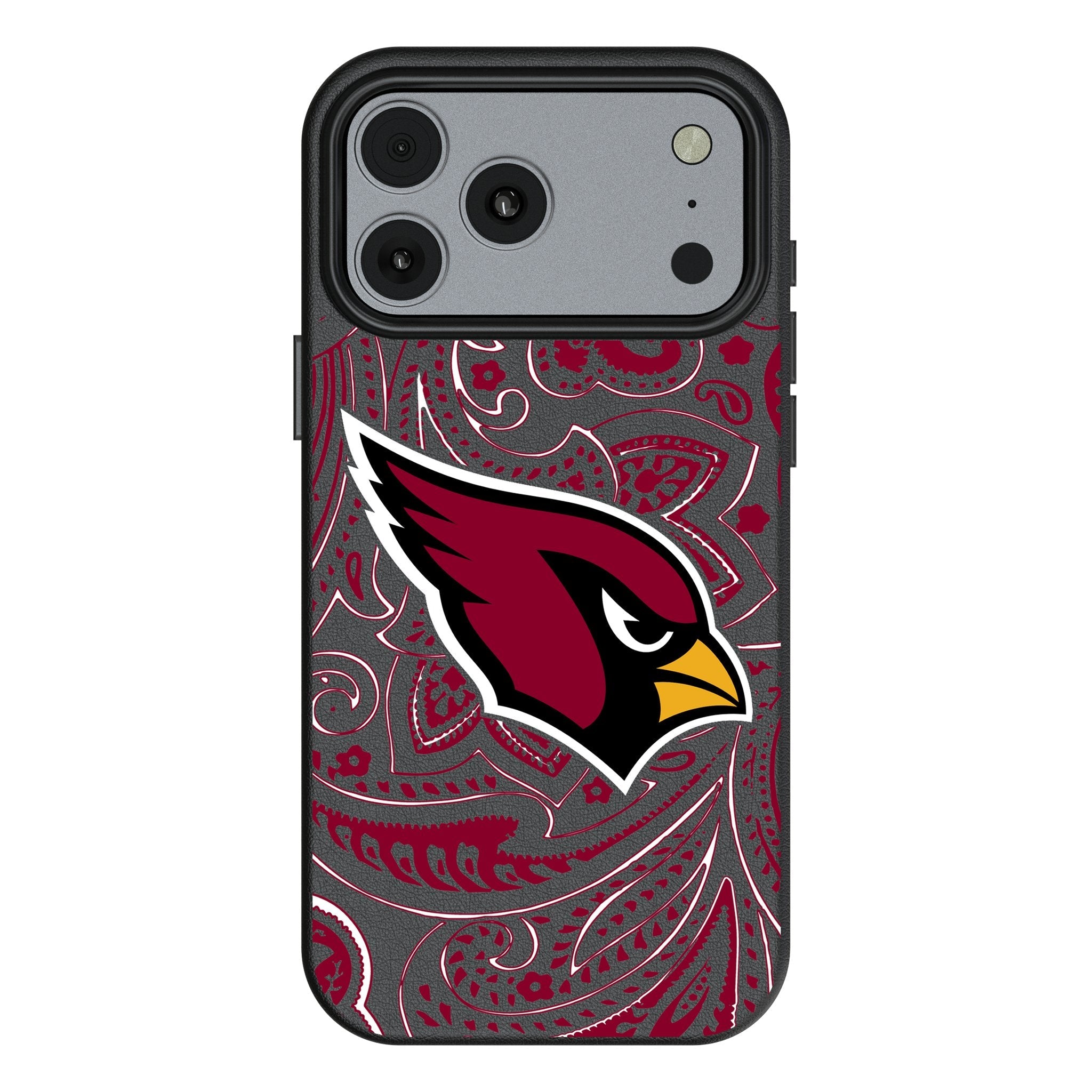 Arizona Cardinals Paisley MagSafe Compatible Phone Case for Apple iPhone 17 Series 1