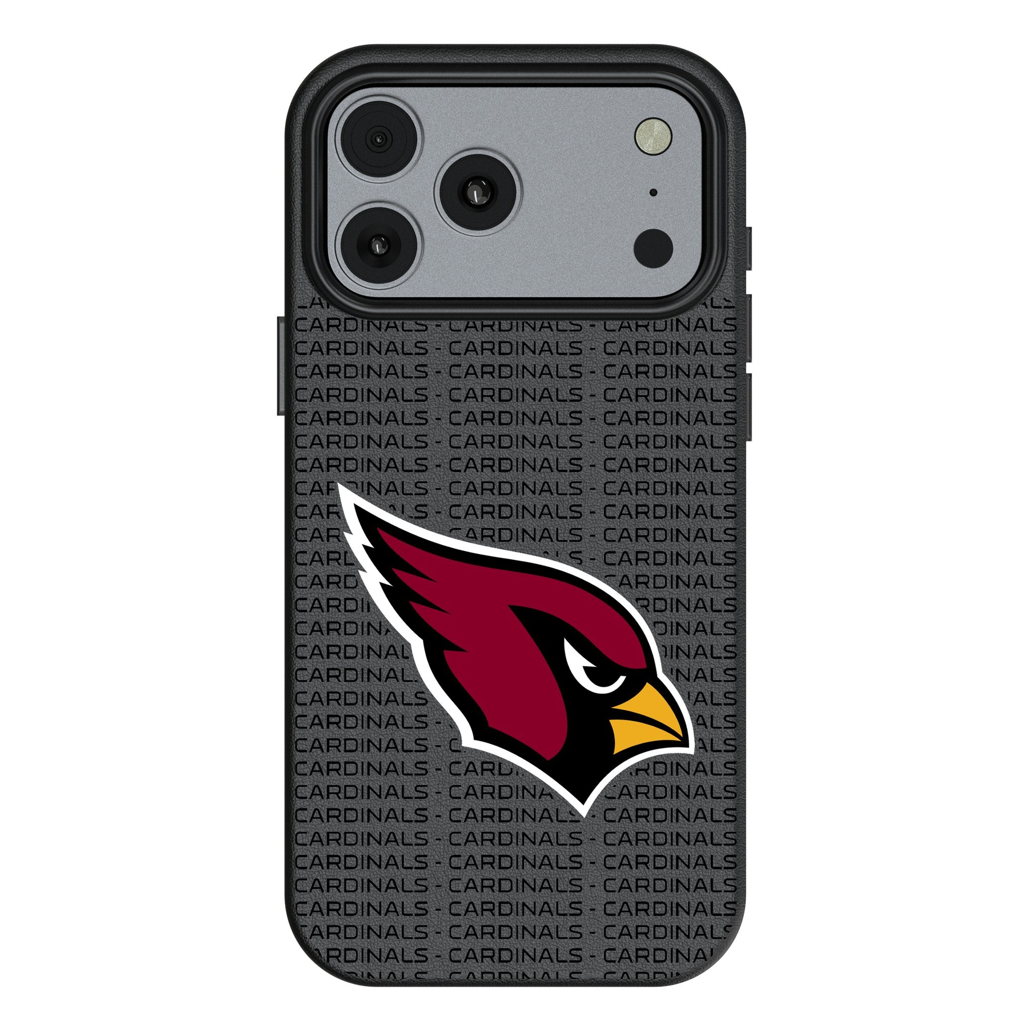 Arizona Cardinals Text Backdrop MagSafe Compatible Phone Case for Apple iPhone 17 Series