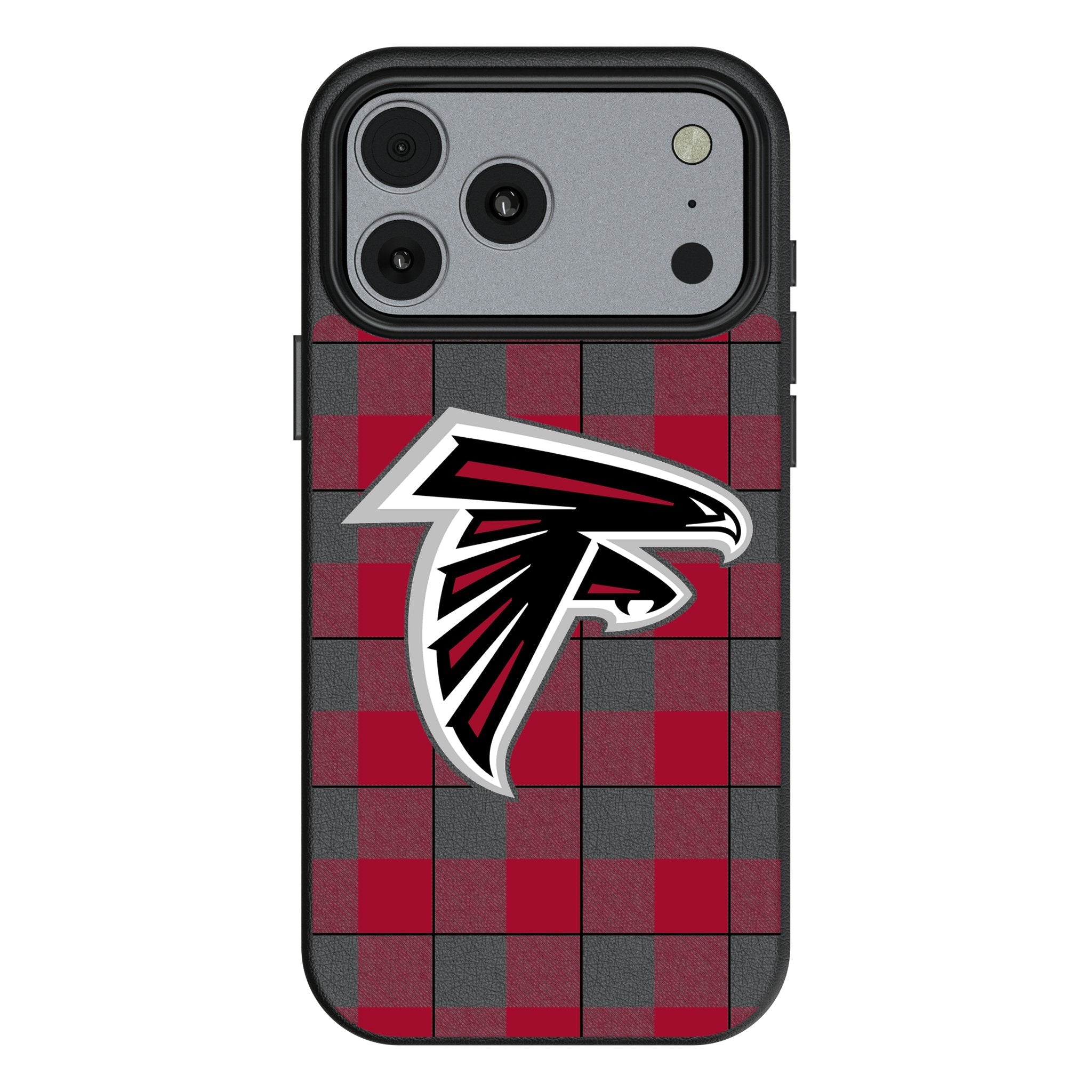 Atlanta Falcons Plaid MagSafe Compatible Phone Case for Apple iPhone 17 Series