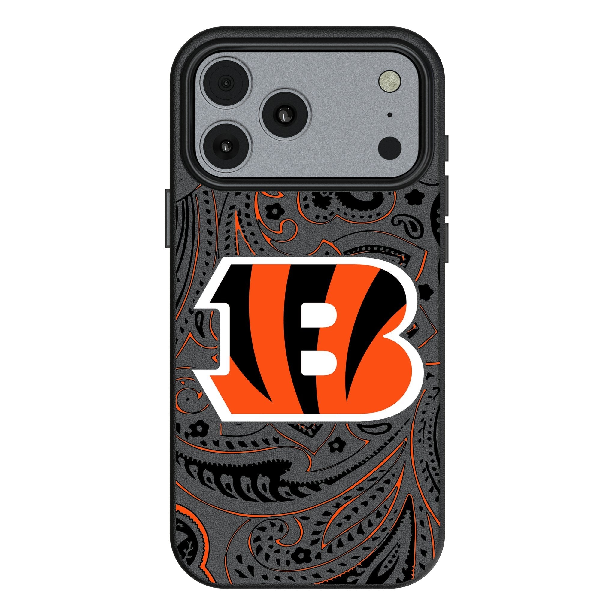 Cincinnati Bengals Paisley MagSafe Compatible Phone Case for Apple iPhone 17 Series