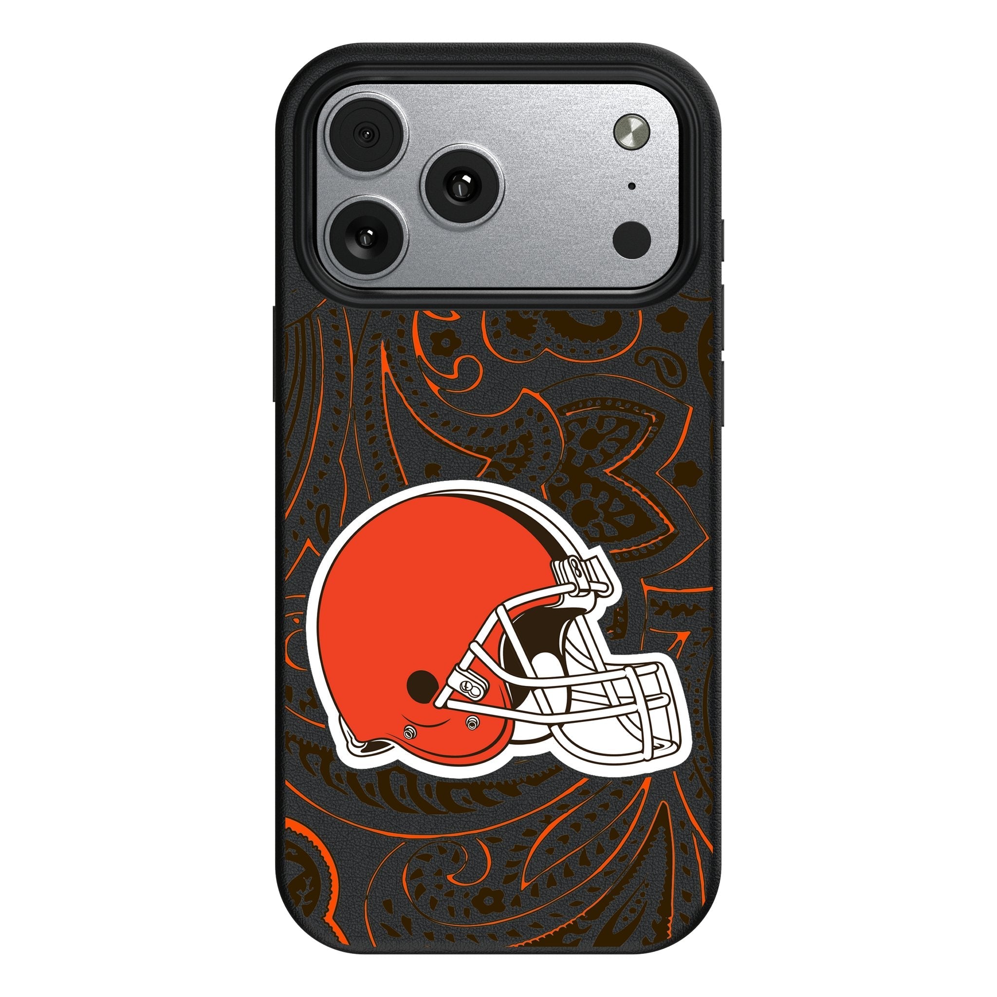 Cleveland Browns Paisley MagSafe Compatible Phone Case for Apple iPhone 17 Series