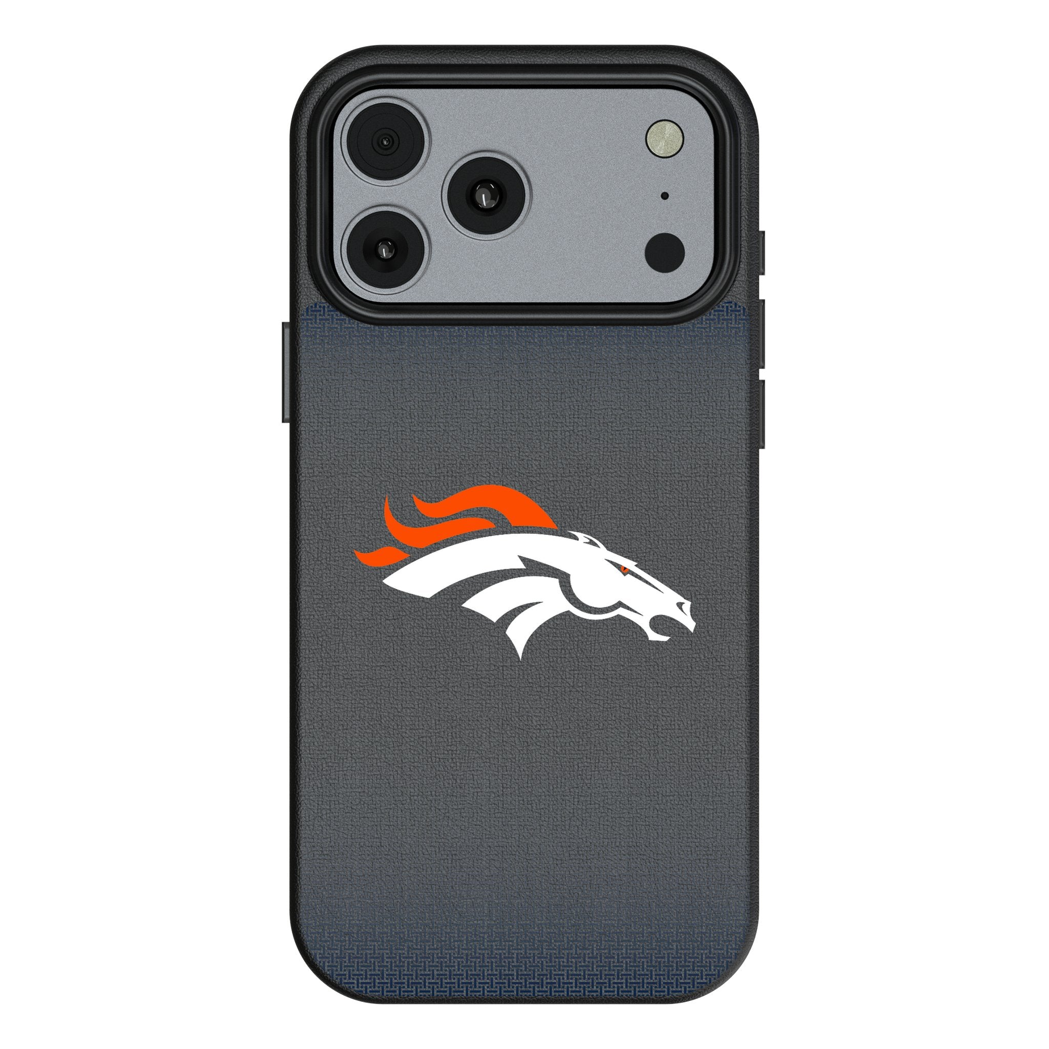 Denver Broncos Linen MagSafe Compatible Phone Case for Apple iPhone 17 Series 1