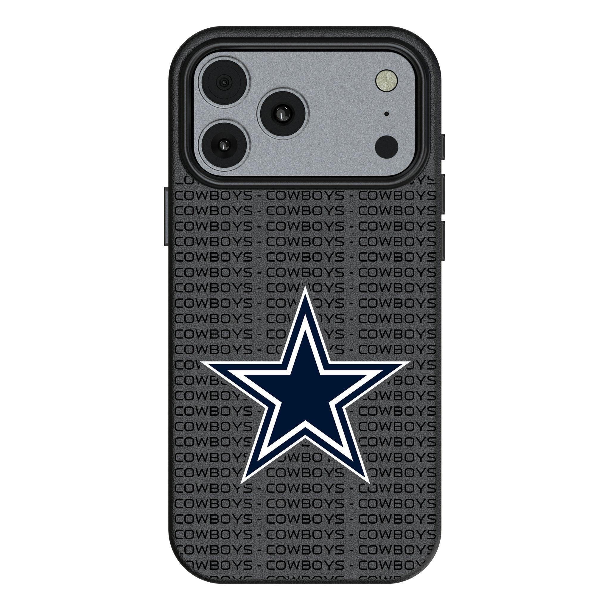 Dallas Cowboys Text Backdrop MagSafe Compatible Phone Case for Apple iPhone 17 Series
