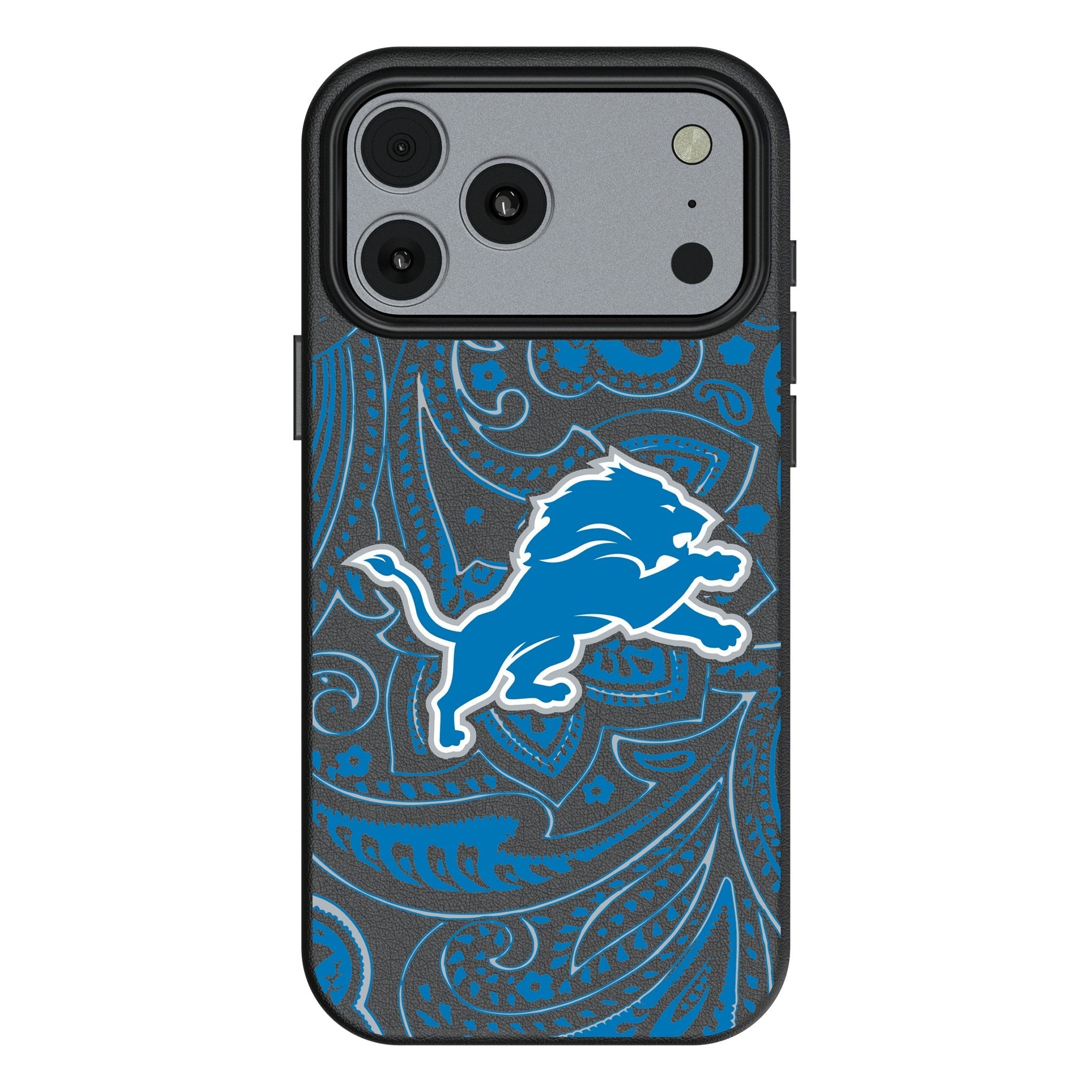 Detroit Lions Paisley MagSafe Compatible Phone Case for Apple iPhone 17 Series 1