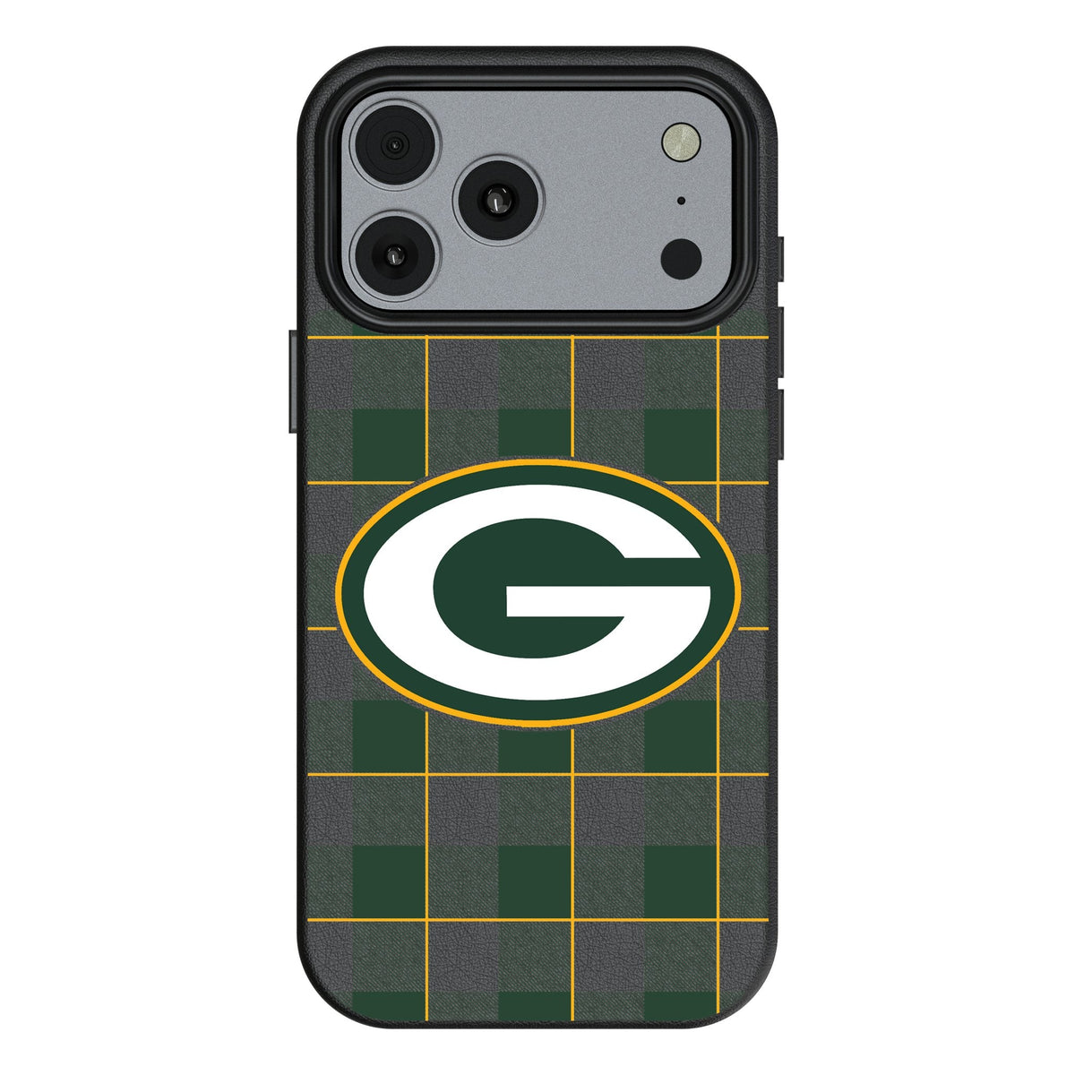Green Bay Packers Plaid MagSafe Compatible Phone Case for Apple iPhone 17 Series
