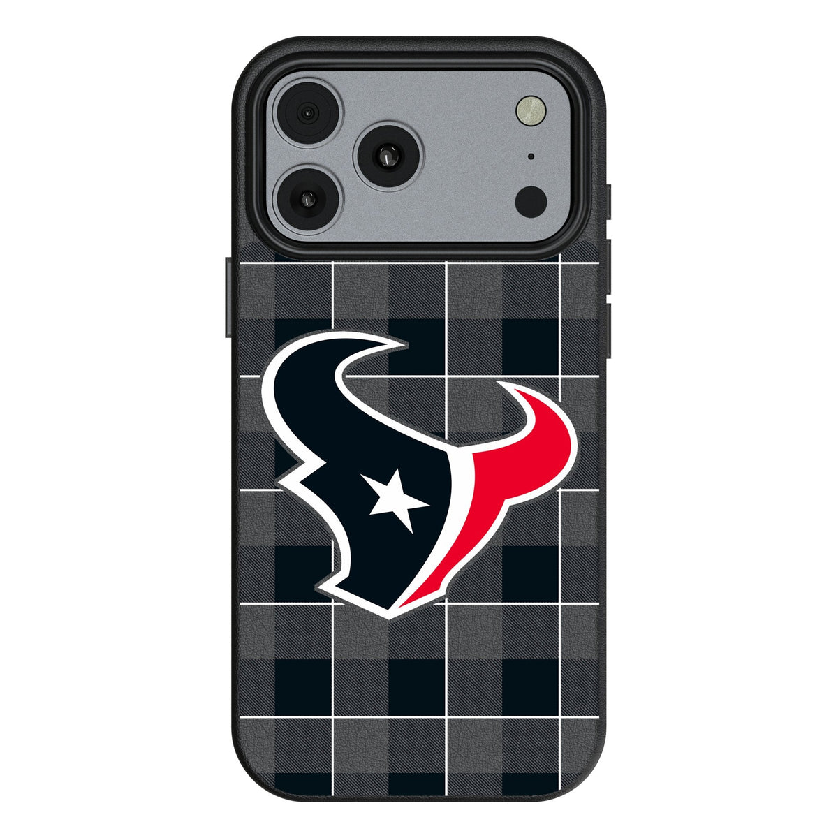 Houston Texans Plaid MagSafe Compatible Phone Case for Apple iPhone 17 Series