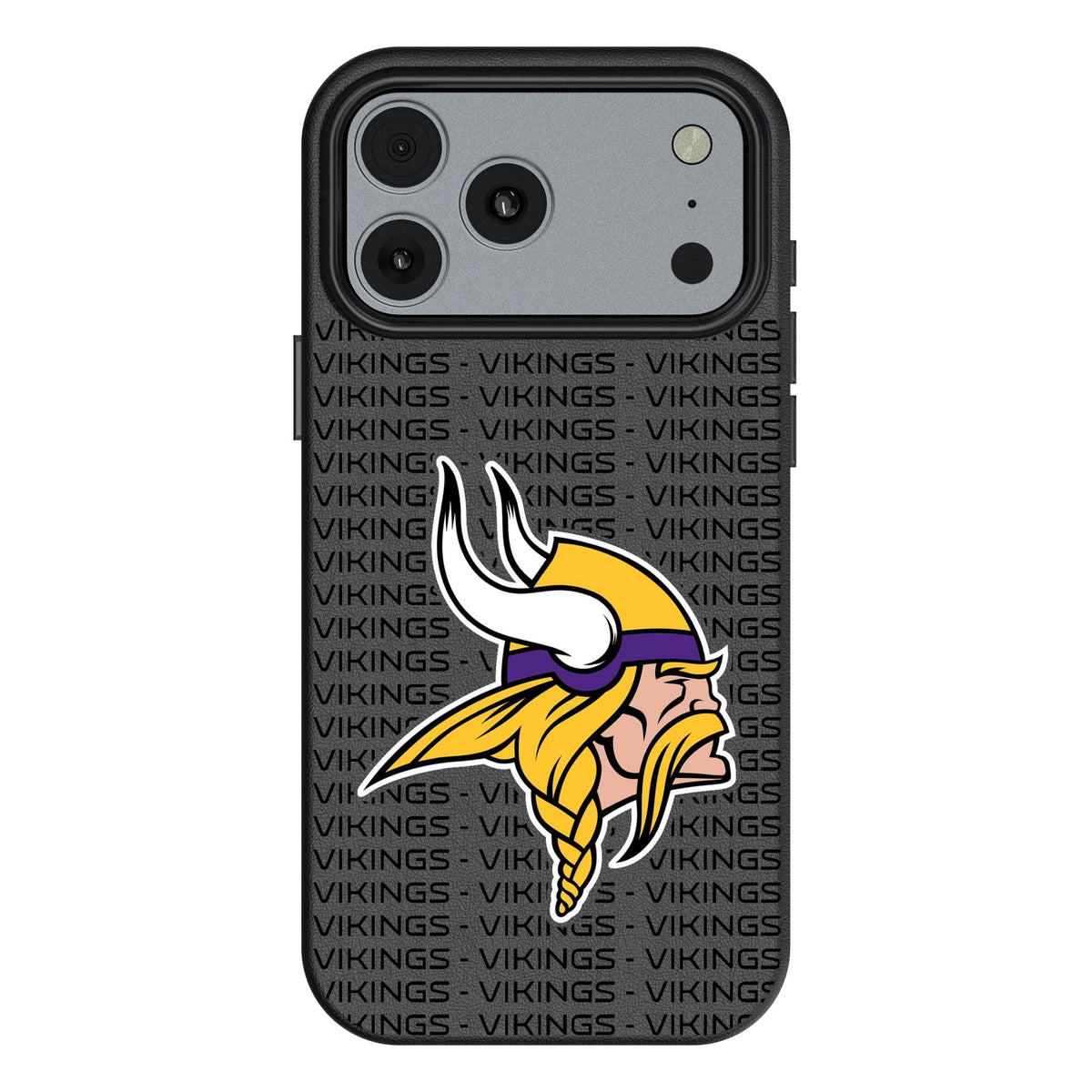 Minnesota Vikings Text Backdrop MagSafe Compatible Phone Case for Apple iPhone 17 Series 1