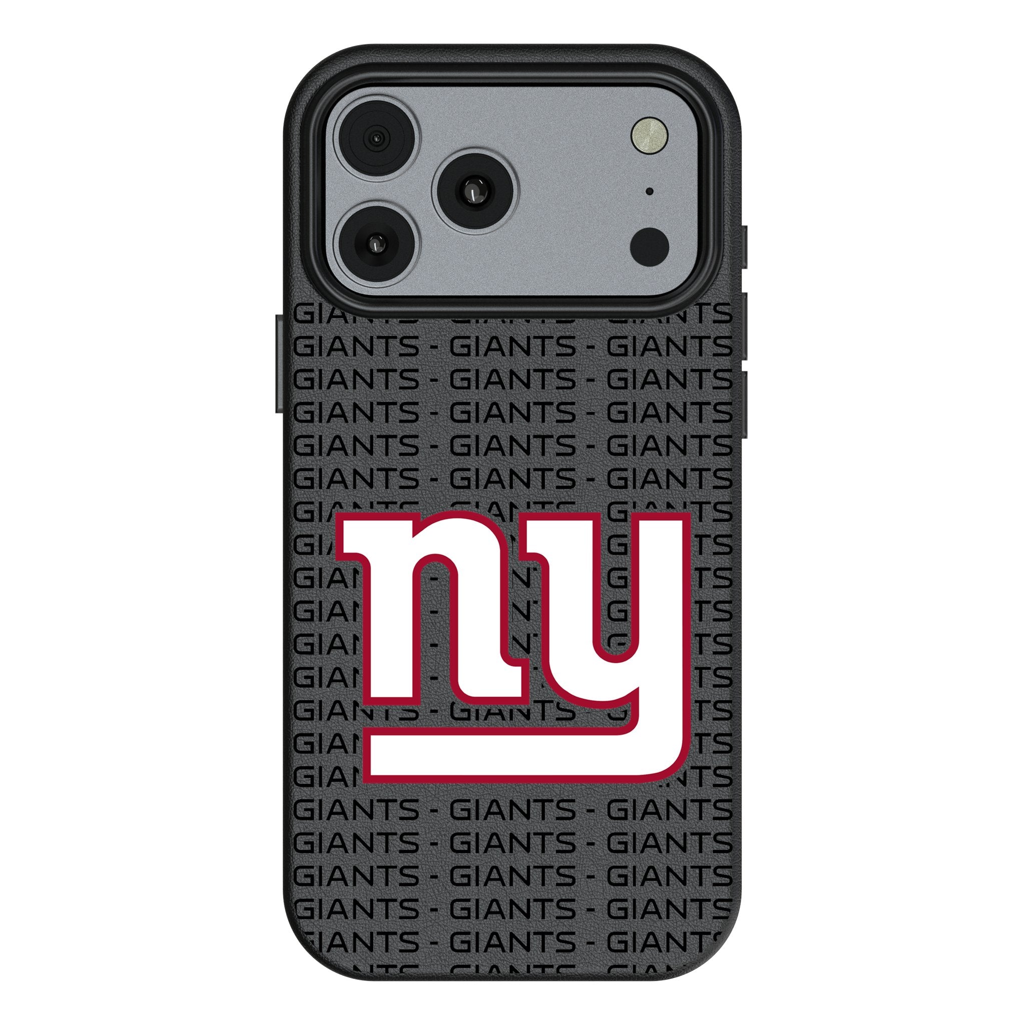 New York Giants Text Backdrop MagSafe Compatible Phone Case for Apple iPhone 17 Series 1
