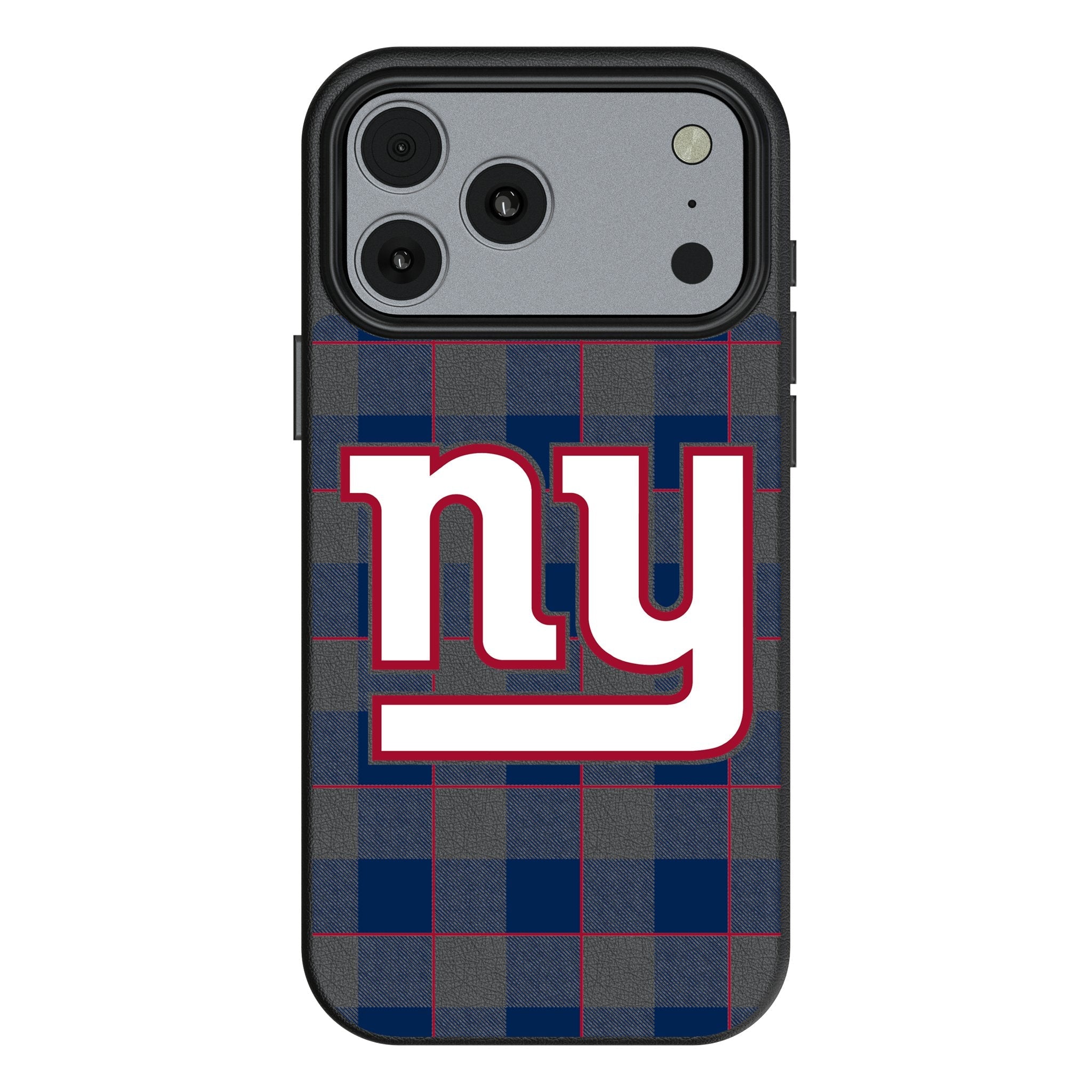 New York Giants Plaid MagSafe Compatible Phone Case for Apple iPhone 17 Series