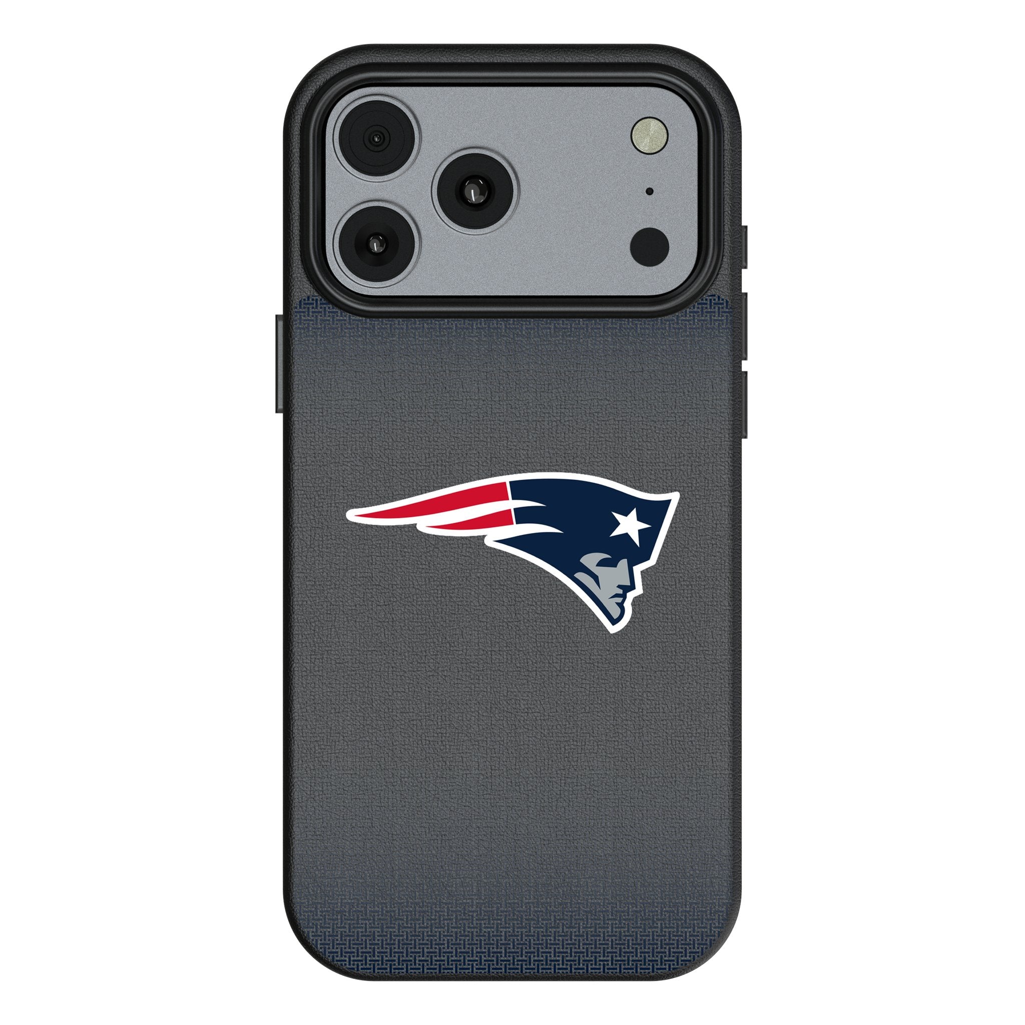 New England Patriots Linen MagSafe Compatible Phone Case for Apple iPhone 17 Series 1