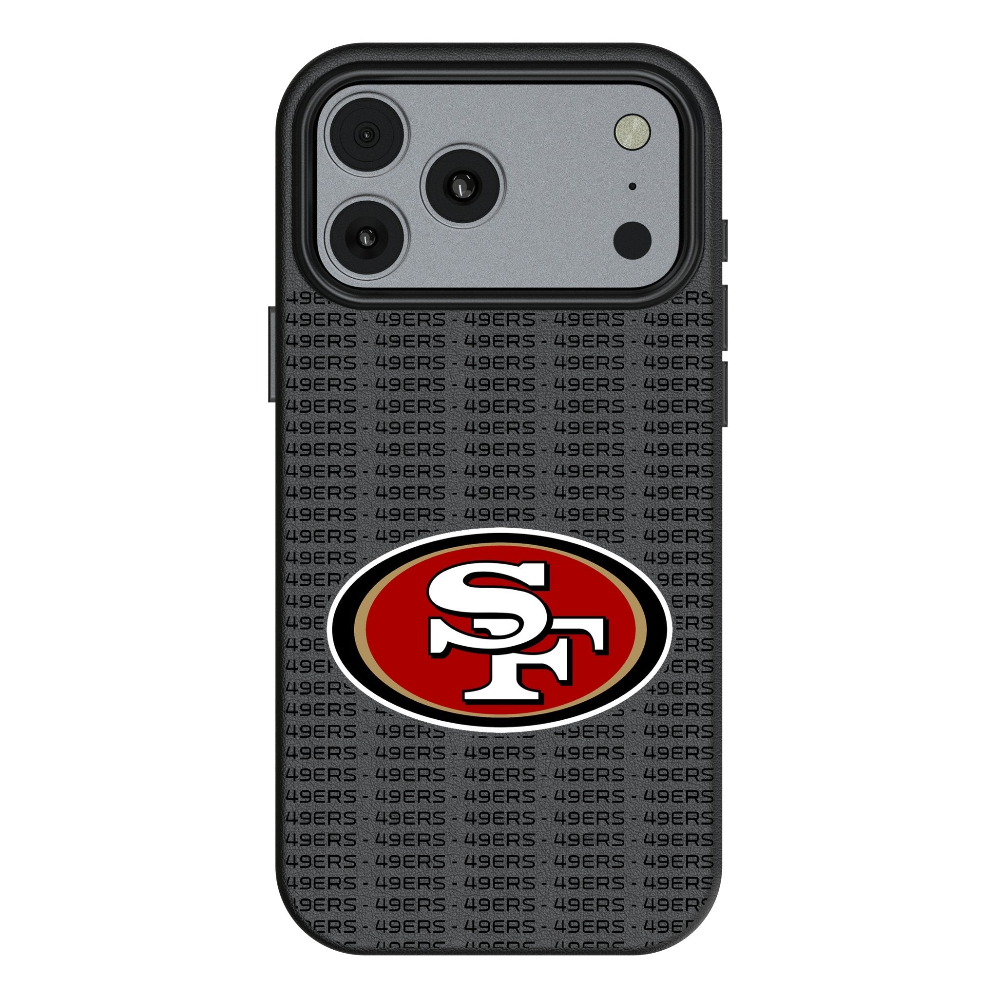 San Francisco 49ers Text Backdrop MagSafe Compatible Phone Case for Apple iPhone 17 Series 1