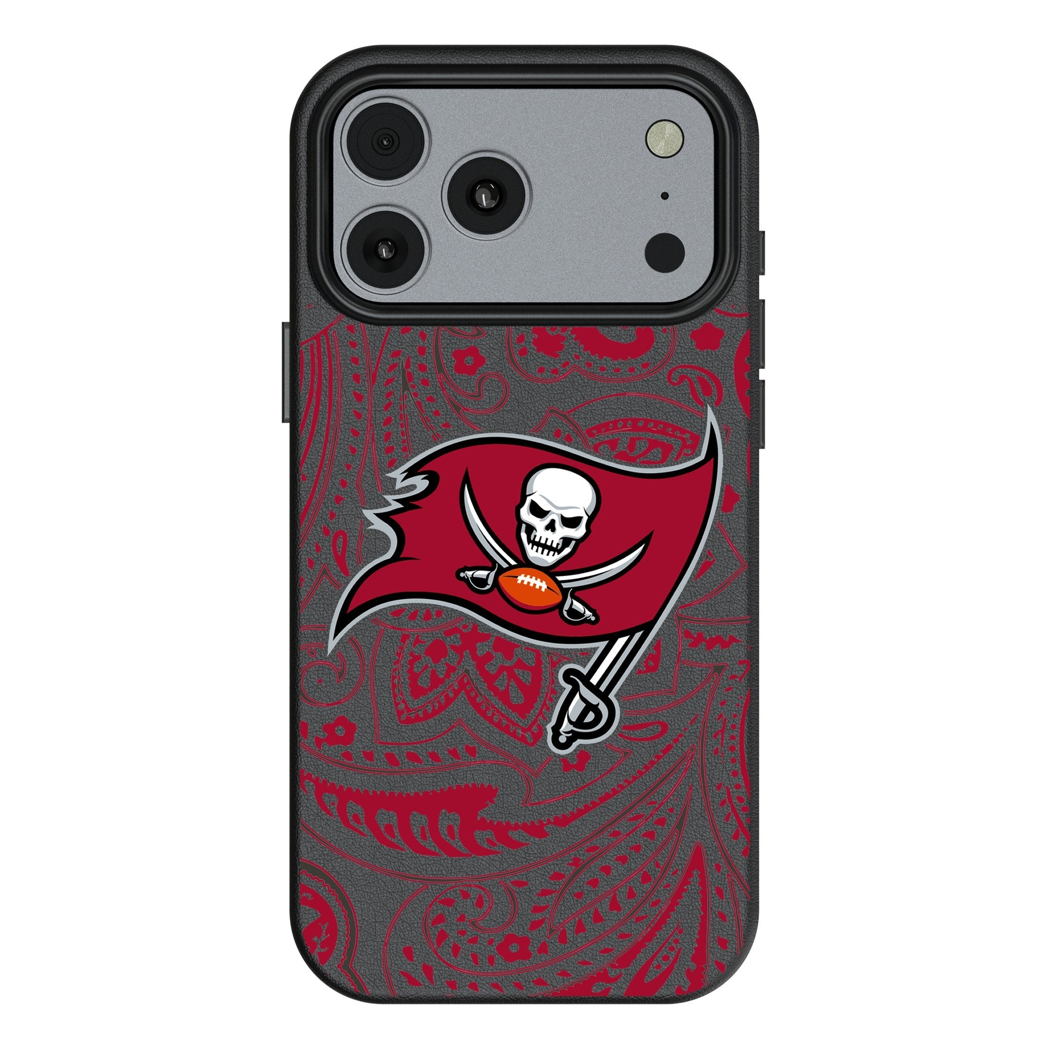 Tampa Bay Buccaneers Paisley MagSafe Compatible Phone Case for Apple iPhone 17 Series