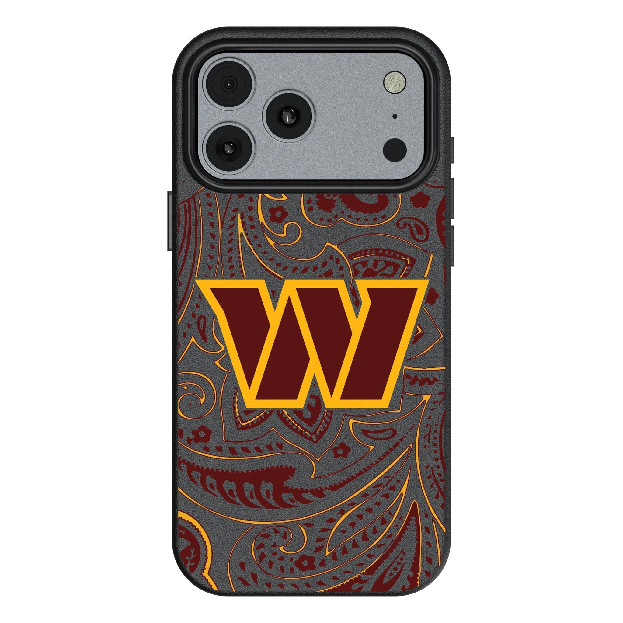 Washington Commanders Paisley MagSafe Compatible Phone Case for Apple iPhone 17 Series 1