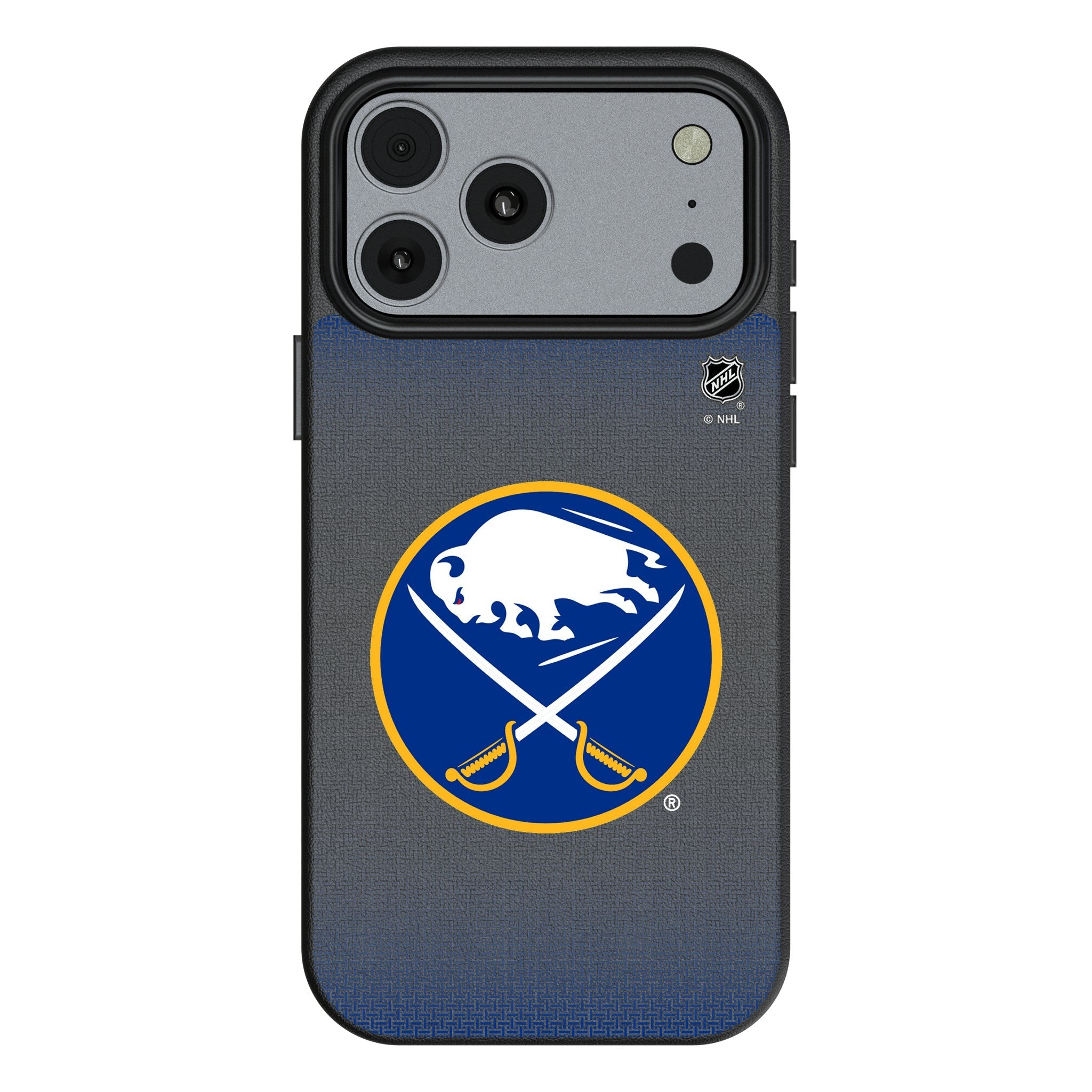 Buffalo Sabres Linen MagSafe Compatible Phone Case for Apple iPhone 17 Series