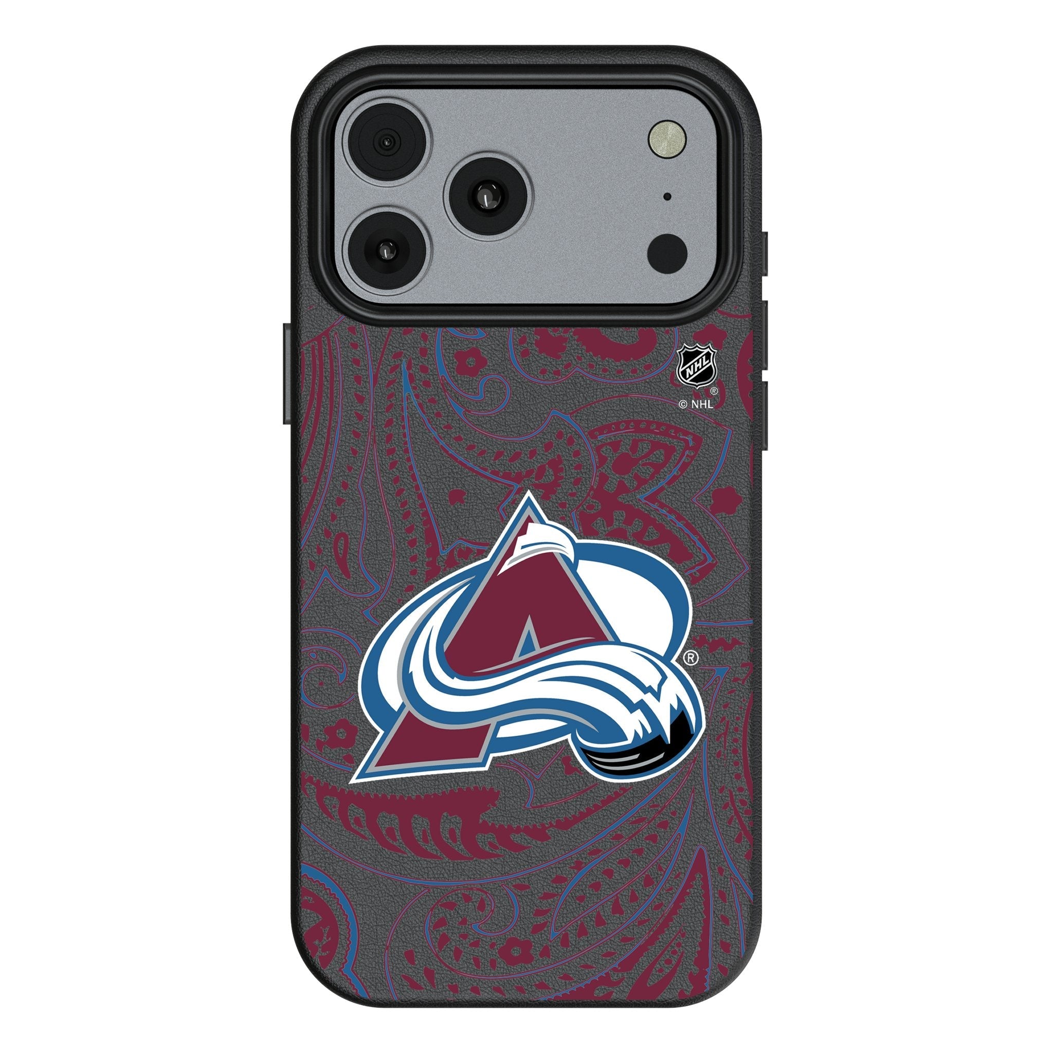 Colorado Avalanche Paisley MagSafe Compatible Phone Case for Apple iPhone 17 Series