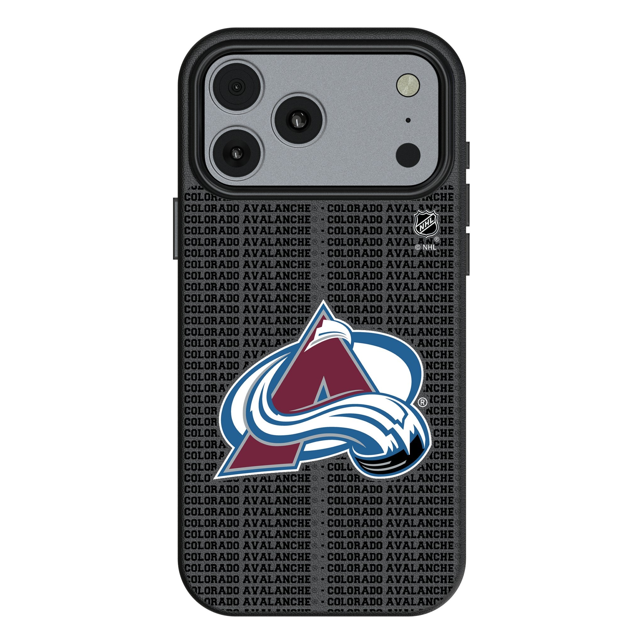 Colorado Avalanche Text Backdrop MagSafe Compatible Phone Case for Apple iPhone 17 Series