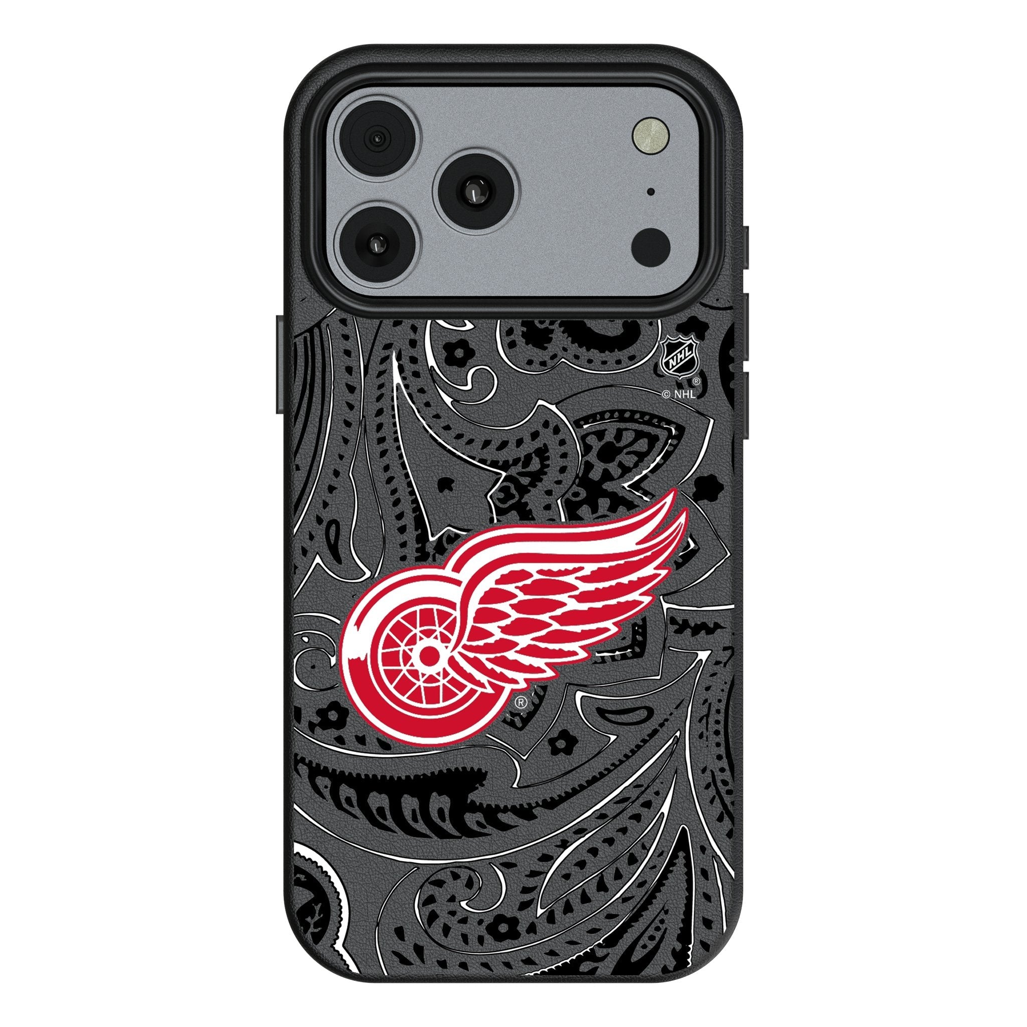 Detroit Red Wings Paisley MagSafe Compatible Phone Case for Apple iPhone 17 Series