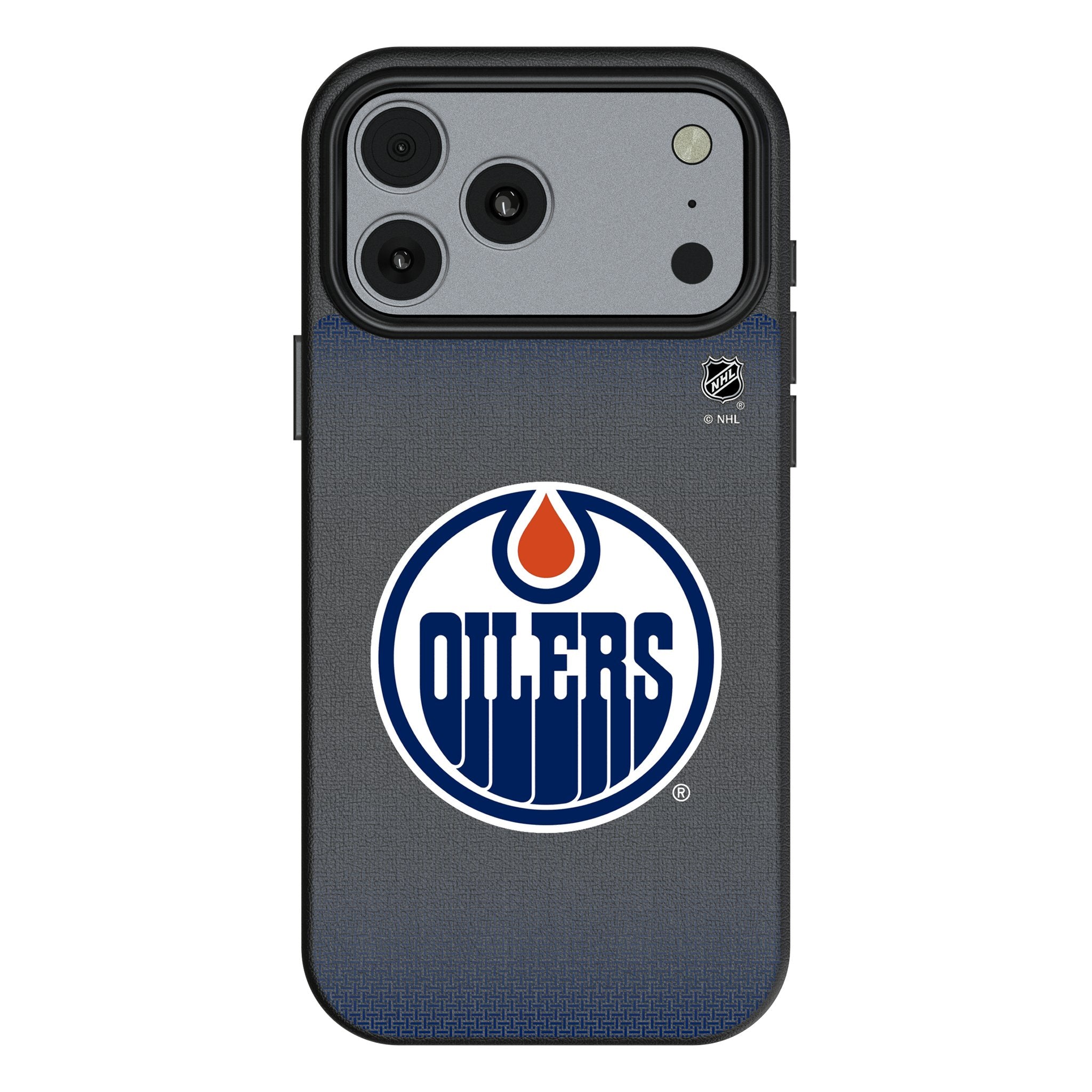 Edmonton Oilers Linen MagSafe Compatible Phone Case for Apple iPhone 17 Series