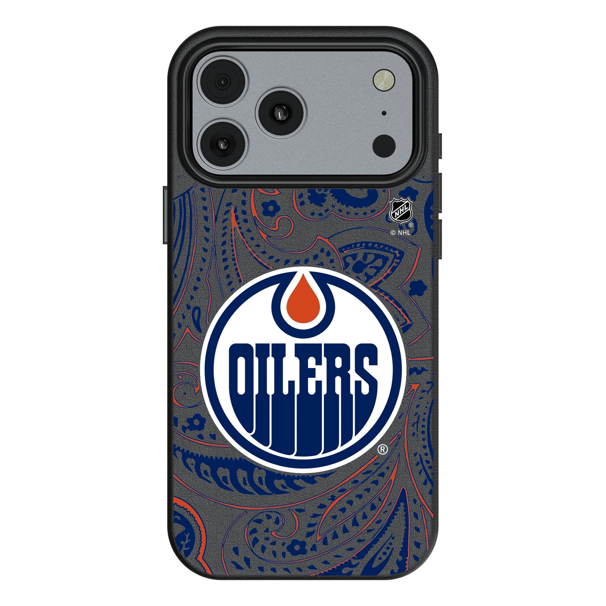 Edmonton Oilers Paisley MagSafe Compatible Phone Case for Apple iPhone 17 Series
