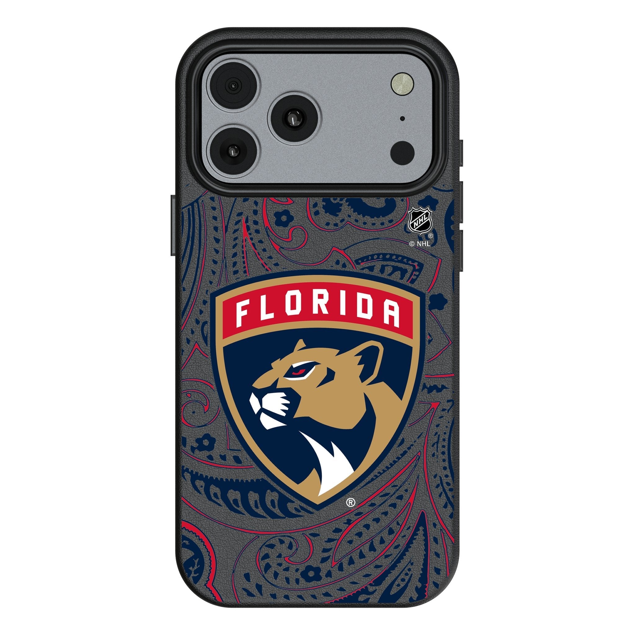 Florida Panthers Paisley MagSafe Compatible Phone Case for Apple iPhone 17 Series