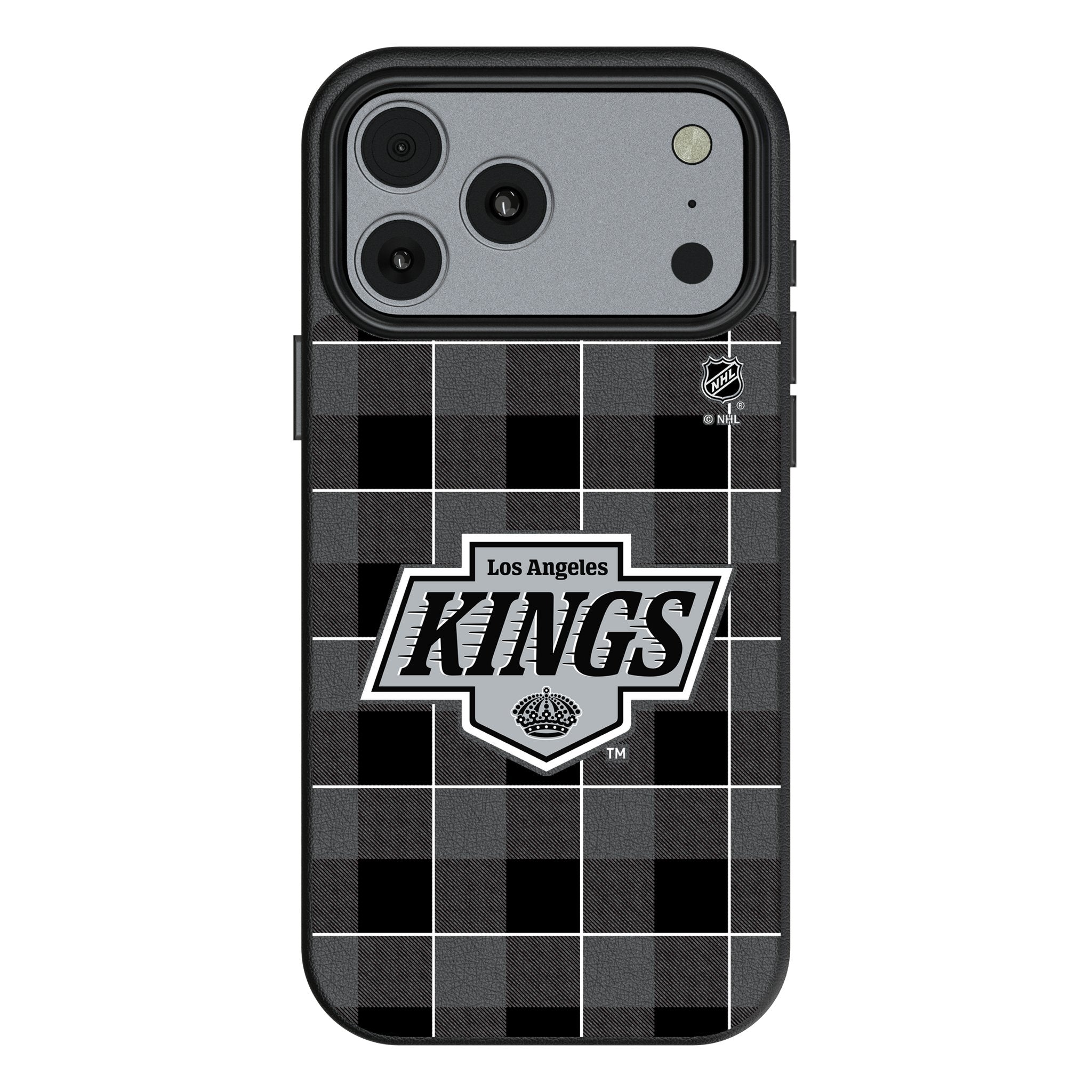 LA Kings Plaid MagSafe Compatible Phone Case for Apple iPhone 17 Series