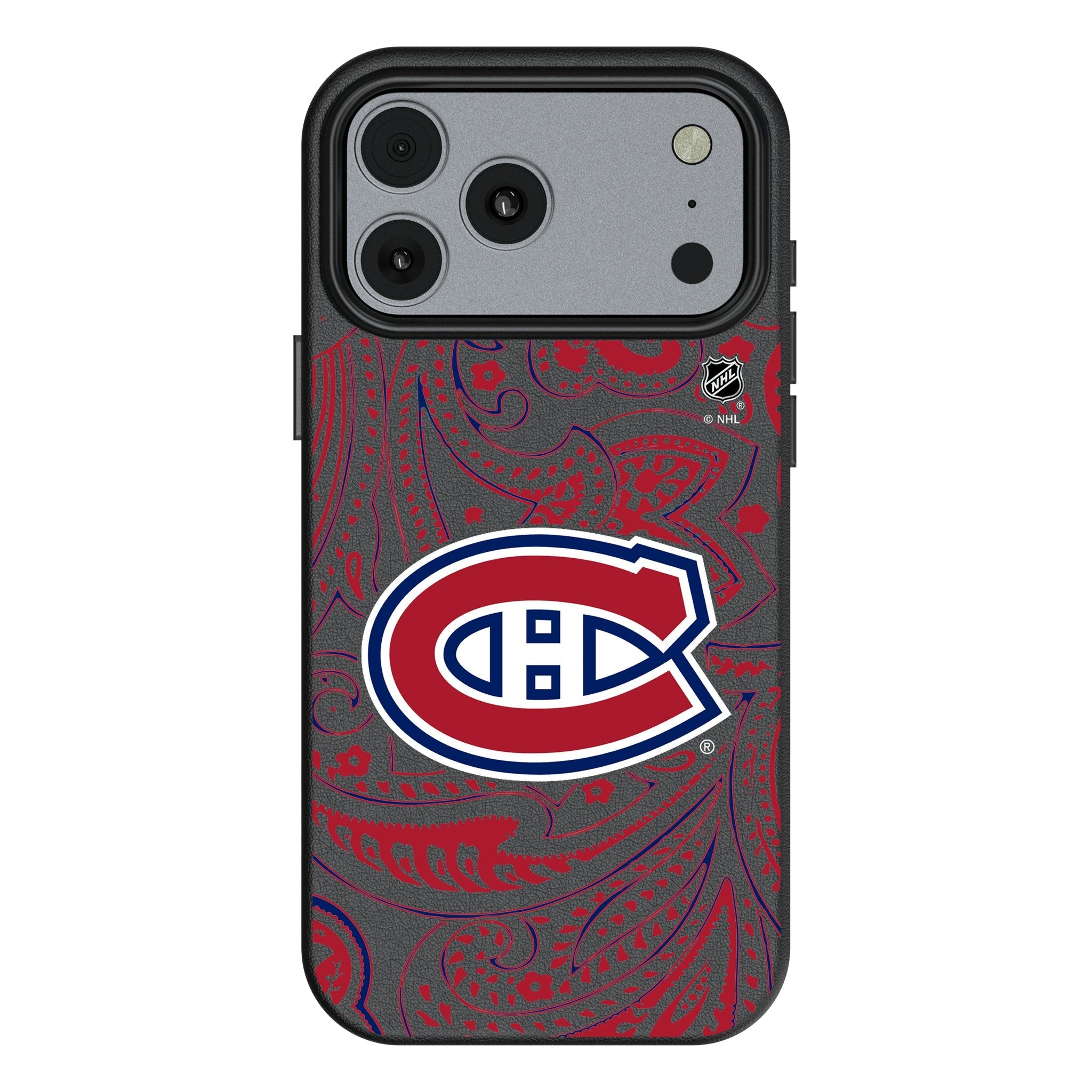 Montreal Canadiens Paisley MagSafe Compatible Phone Case for Apple iPhone 17 Series