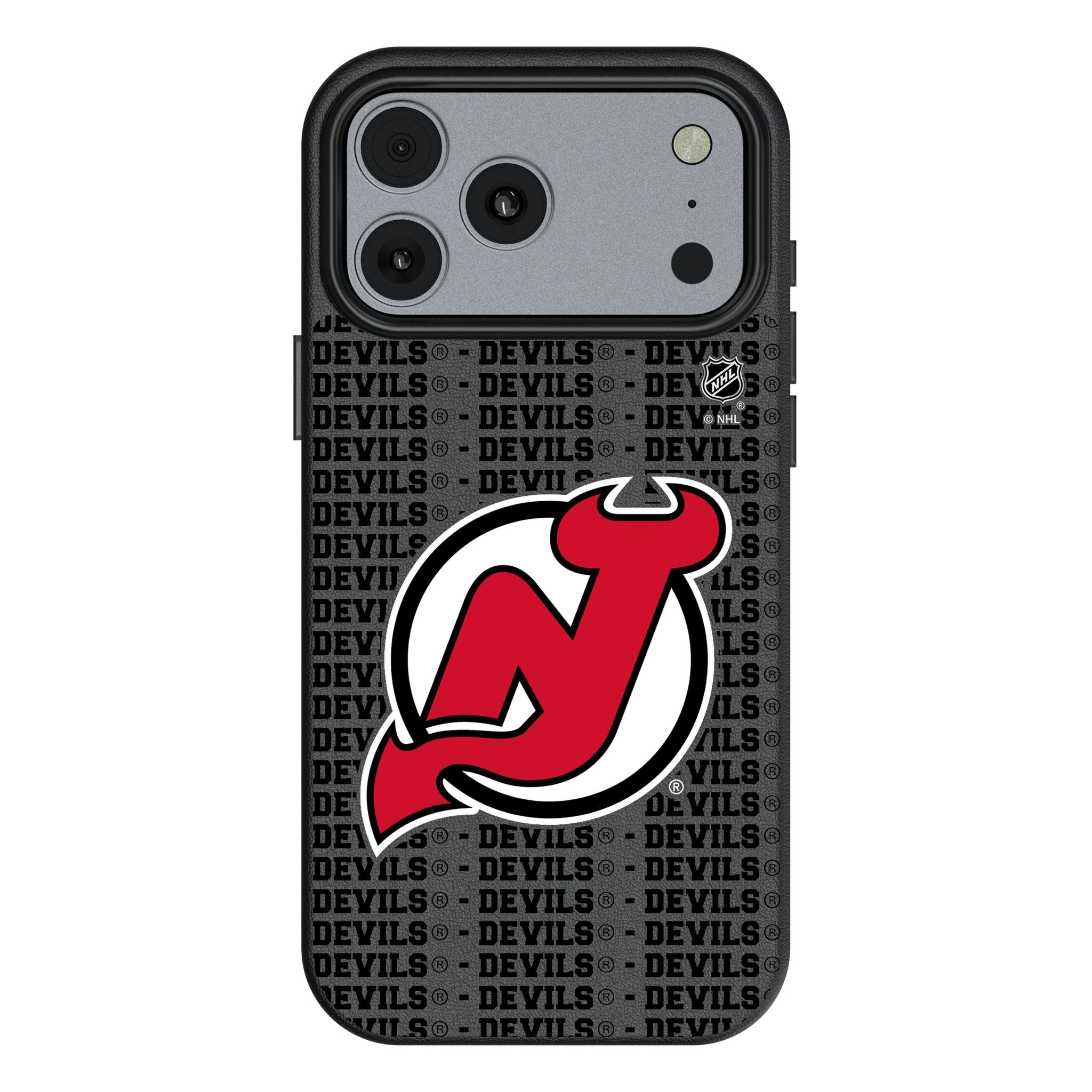 New Jersey Devils Text Backdrop MagSafe Compatible Phone Case for Apple iPhone 17 Series