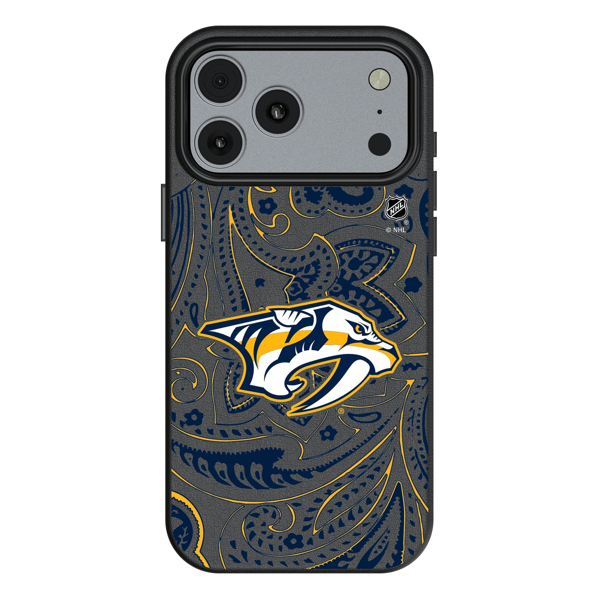Nashville Predators Paisley MagSafe Compatible Phone Case for Apple iPhone 17 Series