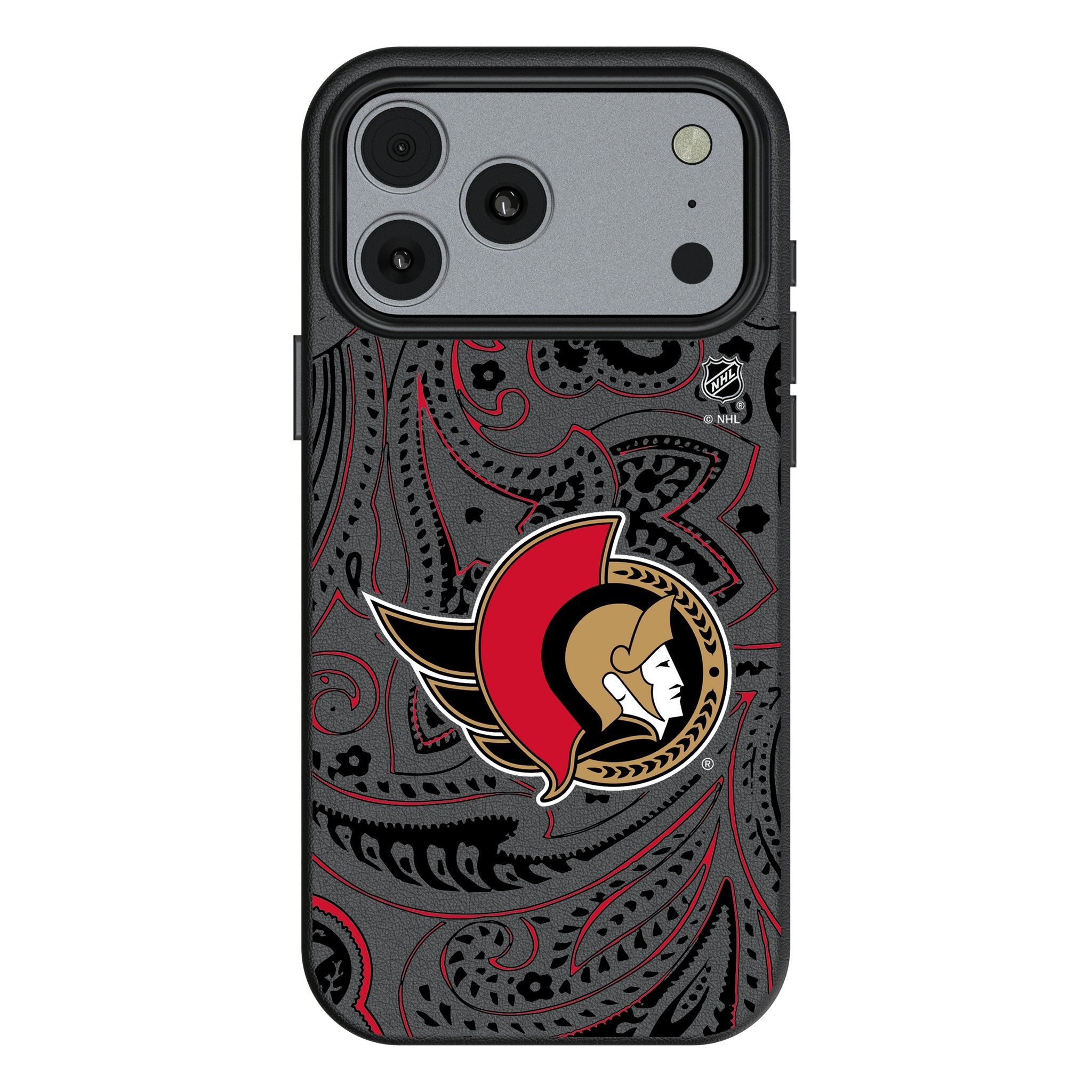 Ottawa Senators Paisley MagSafe Compatible Phone Case for Apple iPhone 17 Series