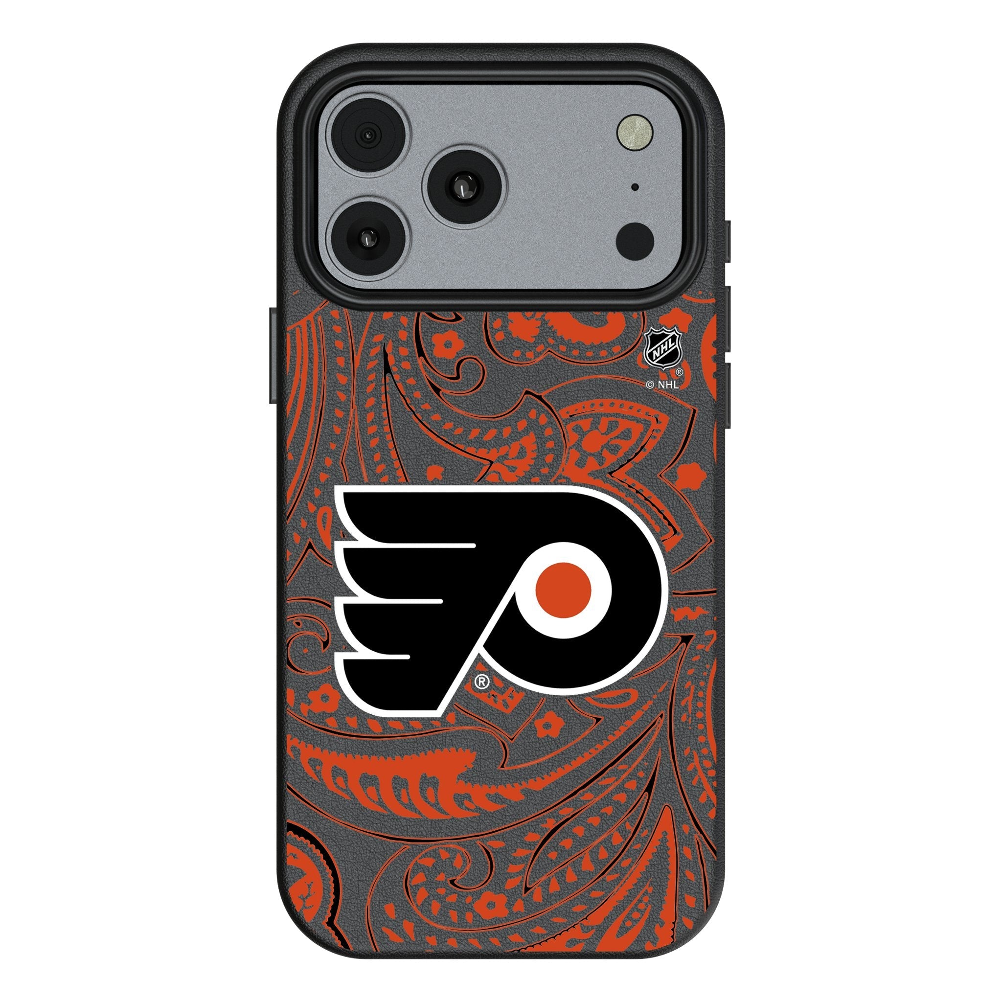 Philadelphia Flyers Paisley MagSafe Compatible Phone Case for Apple iPhone 17 Series