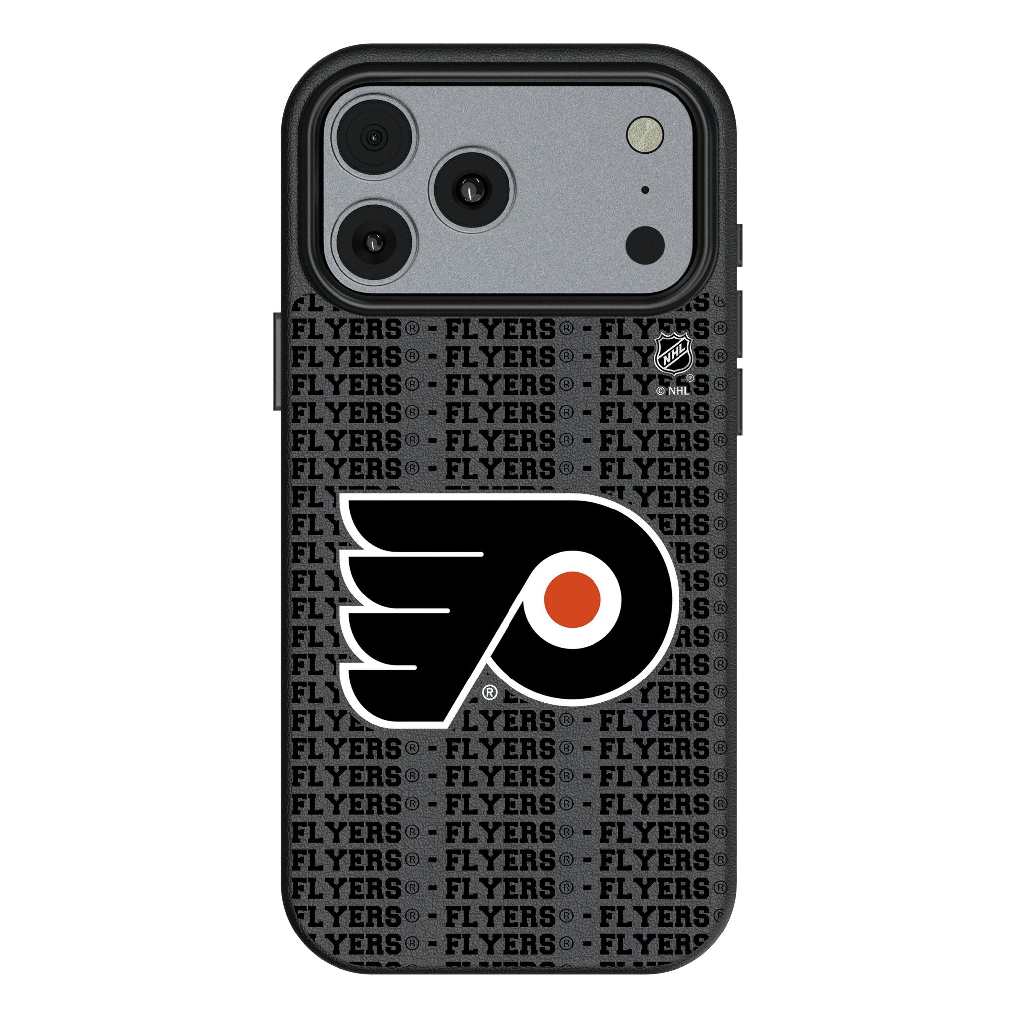 Philadelphia Flyers Text Backdrop MagSafe Compatible Phone Case for Apple iPhone 17 Series