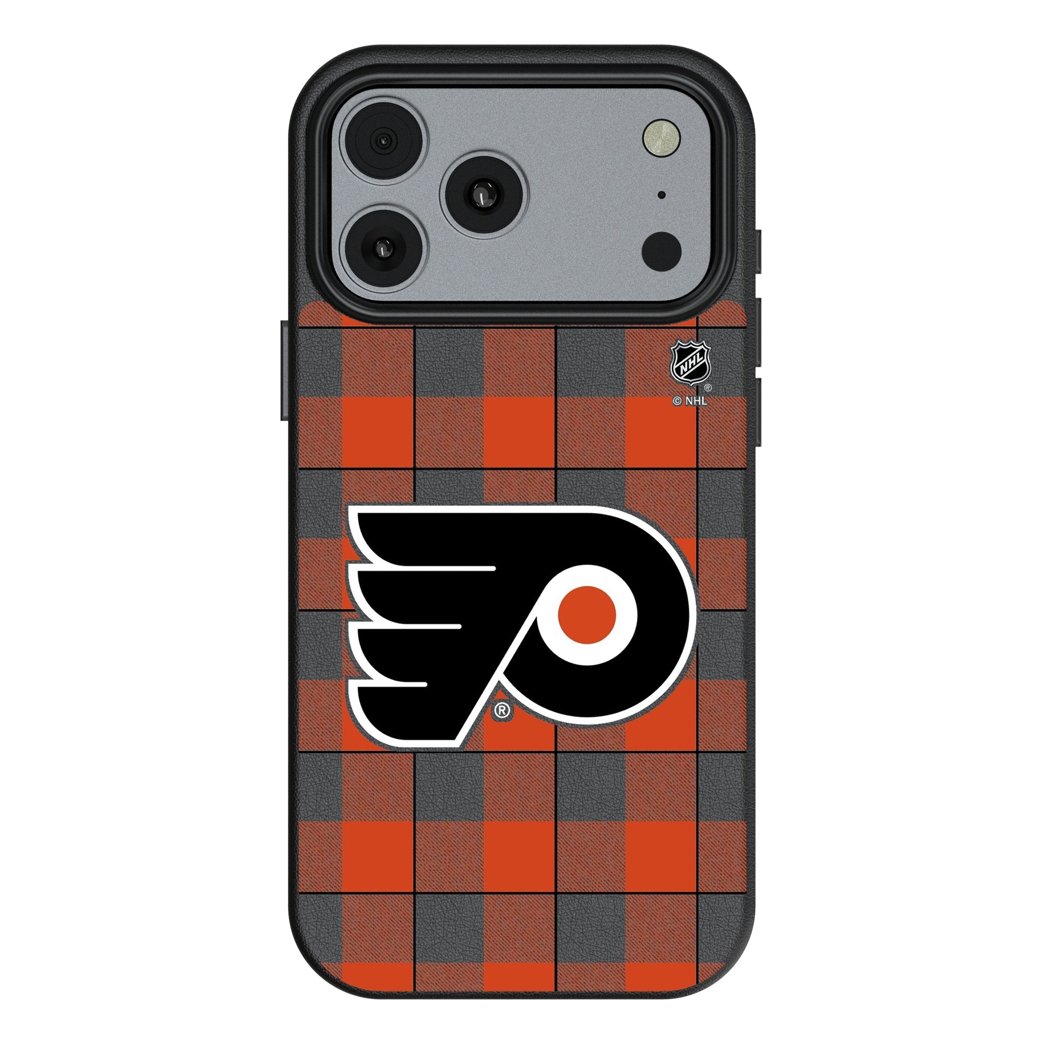 Philadelphia Flyers Plaid MagSafe Compatible Phone Case for Apple iPhone 17 Series