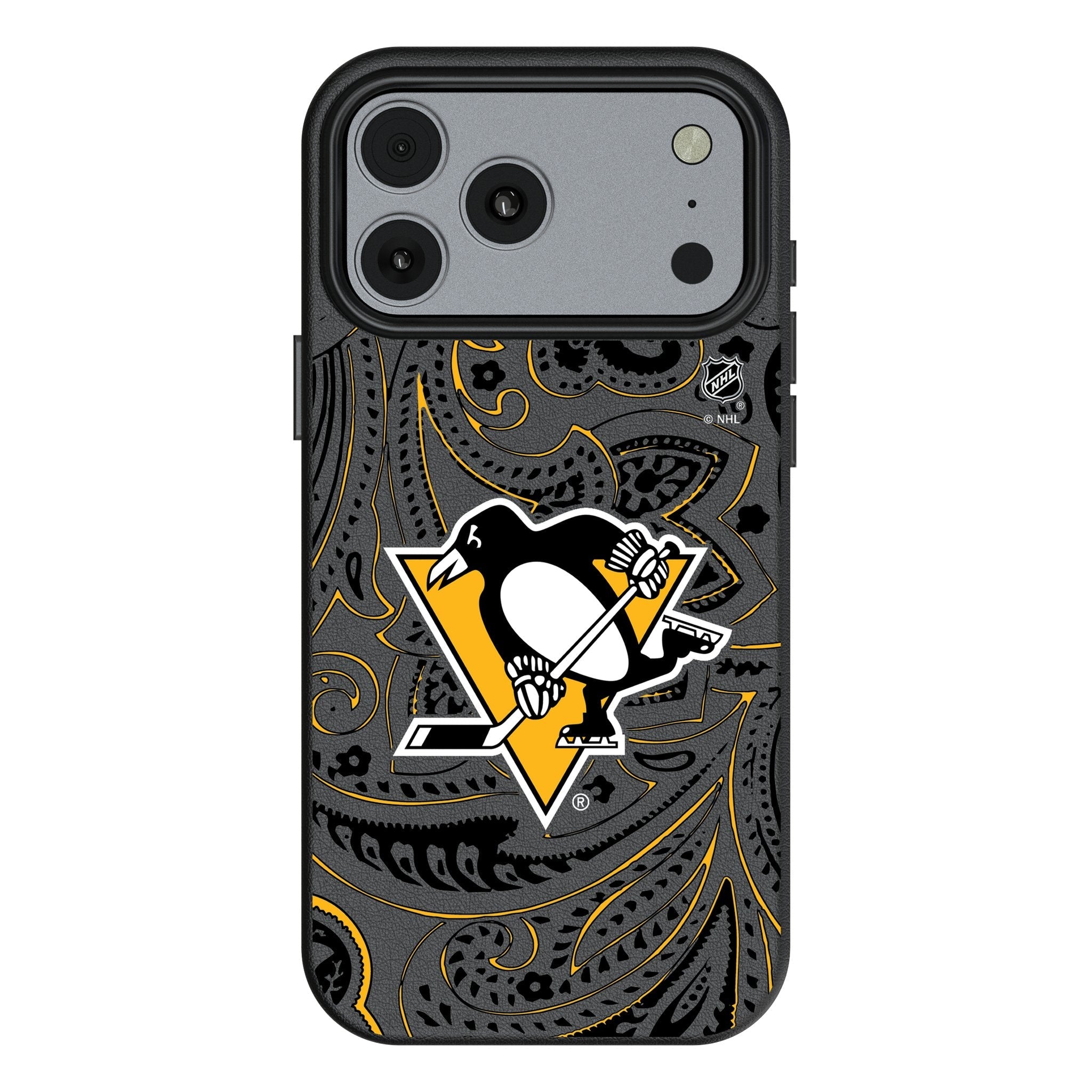 Pittsburgh Penguins Paisley MagSafe Compatible Phone Case for Apple iPhone 17 Series