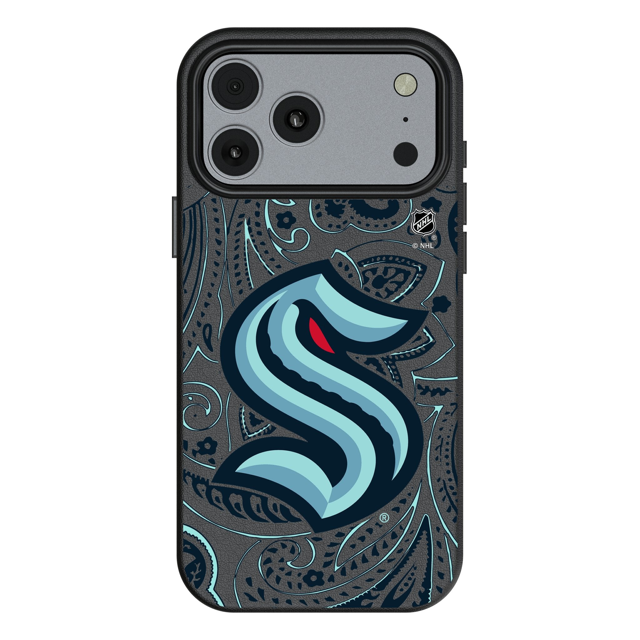 Seattle Kraken Paisley MagSafe Compatible Phone Case for Apple iPhone 17 Series