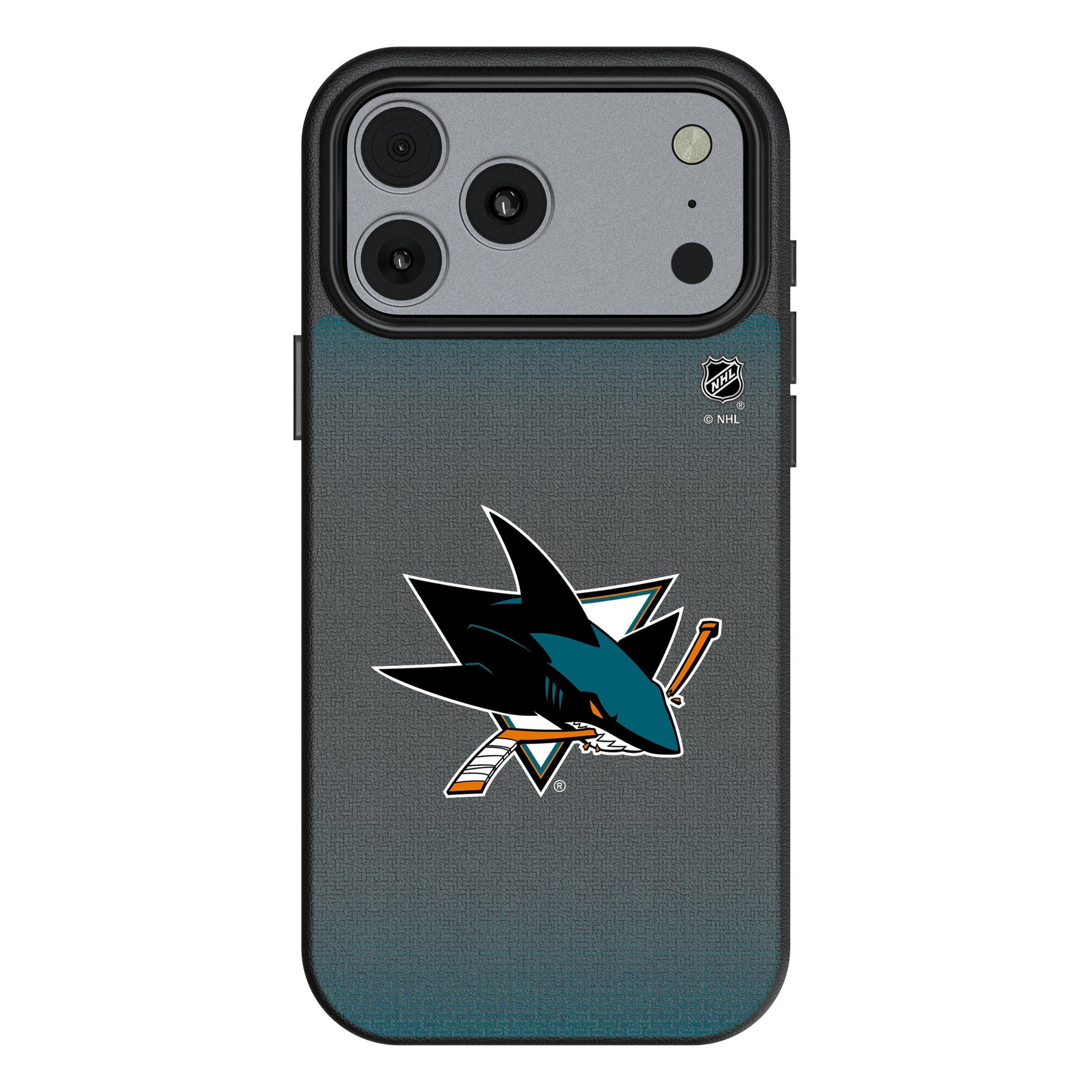 San Jose Sharks Linen MagSafe Compatible Phone Case for Apple iPhone 17 Series