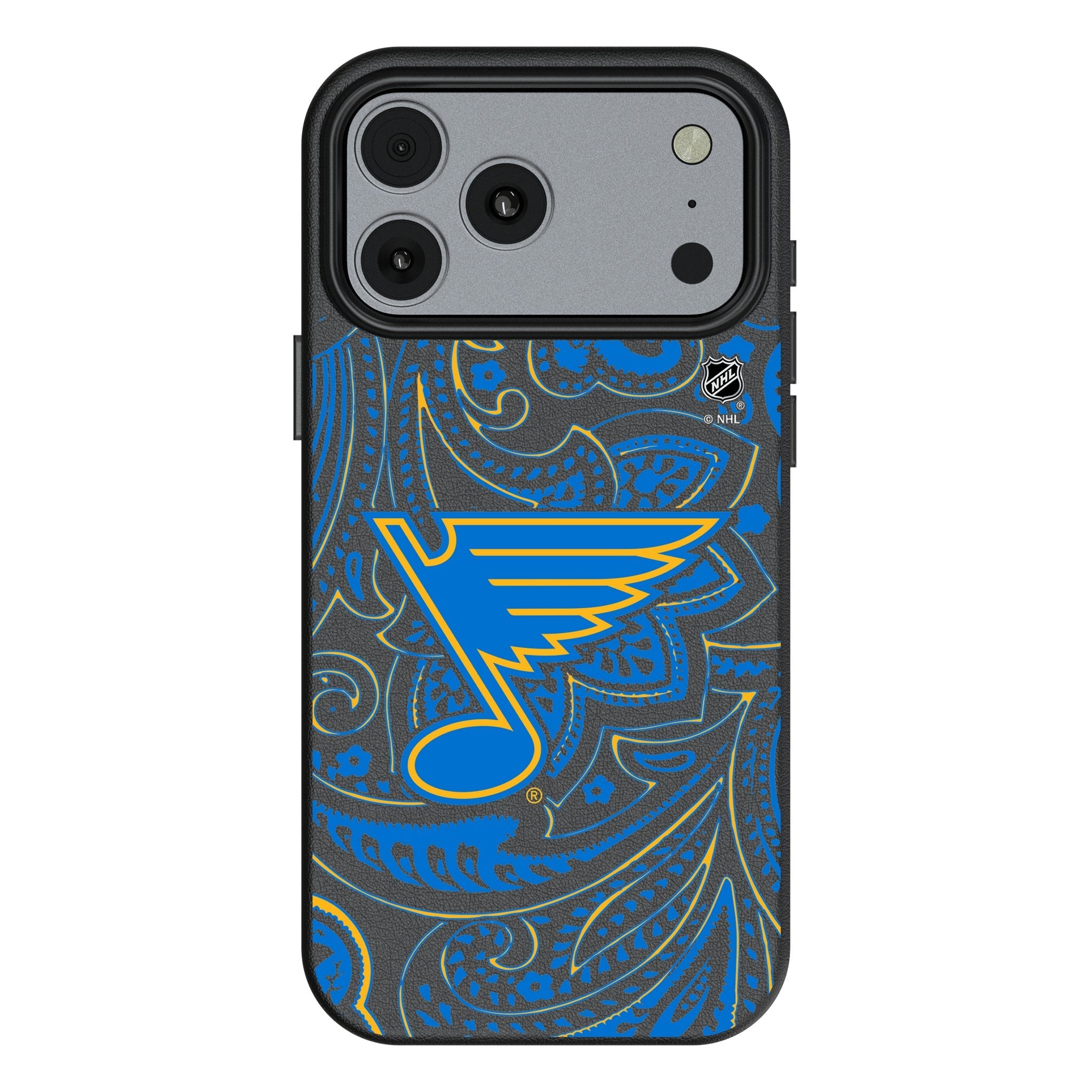 St. Louis Blues Paisley MagSafe Compatible Phone Case for Apple iPhone 17 Series