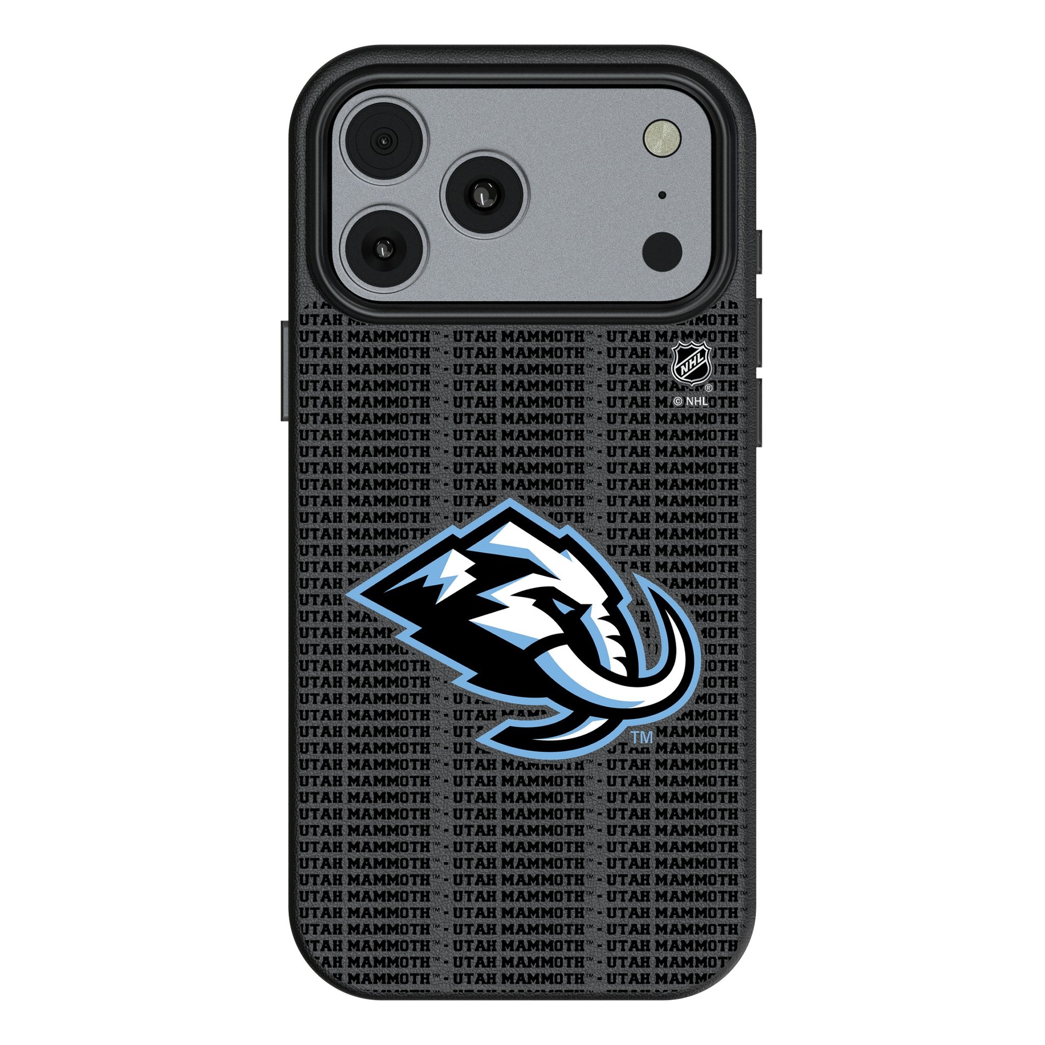 Utah Mammoth Text Backdrop MagSafe Compatible Phone Case for Apple iPhone 17 Series