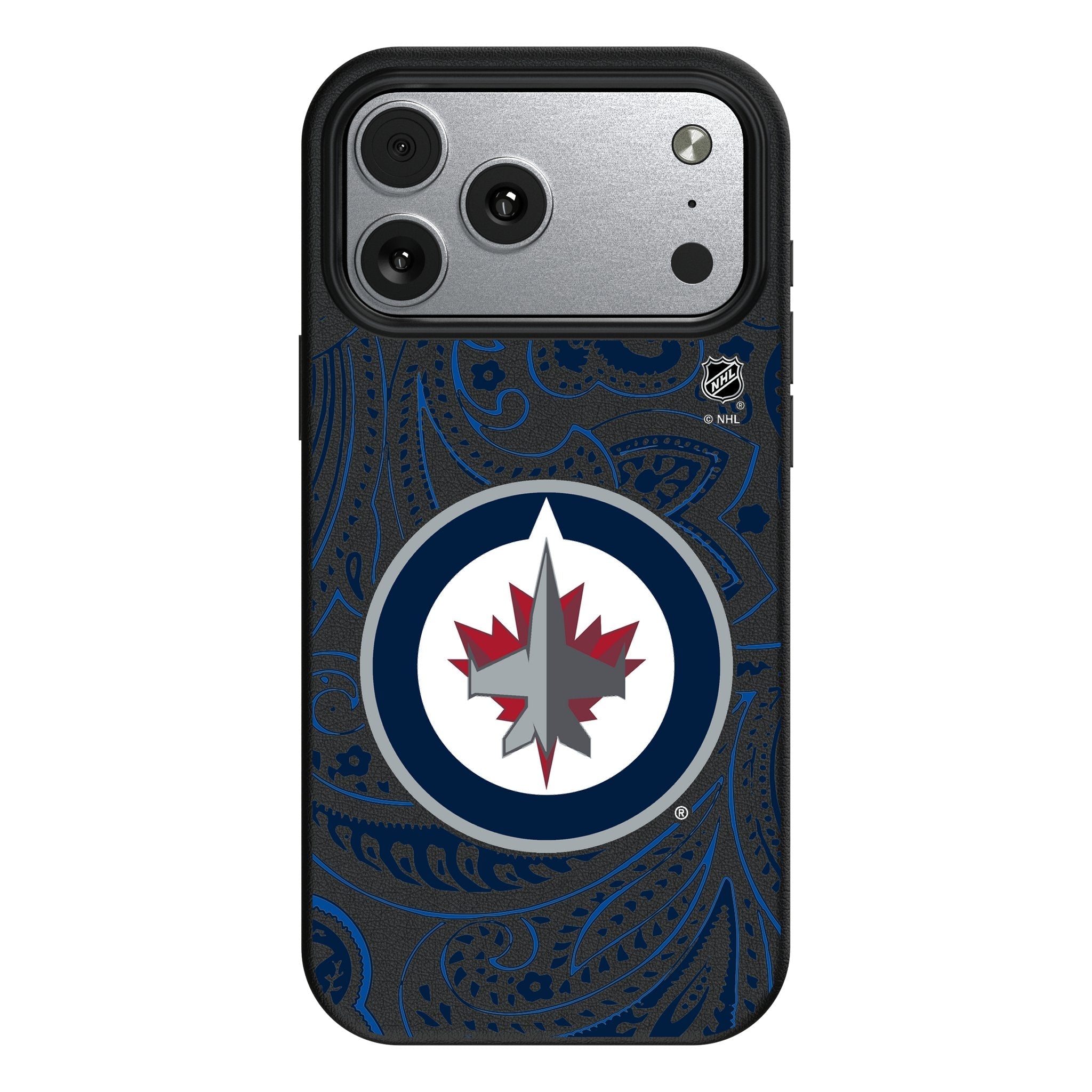 Winnipeg Jets Paisley MagSafe Compatible Phone Case for Apple iPhone 17 Series