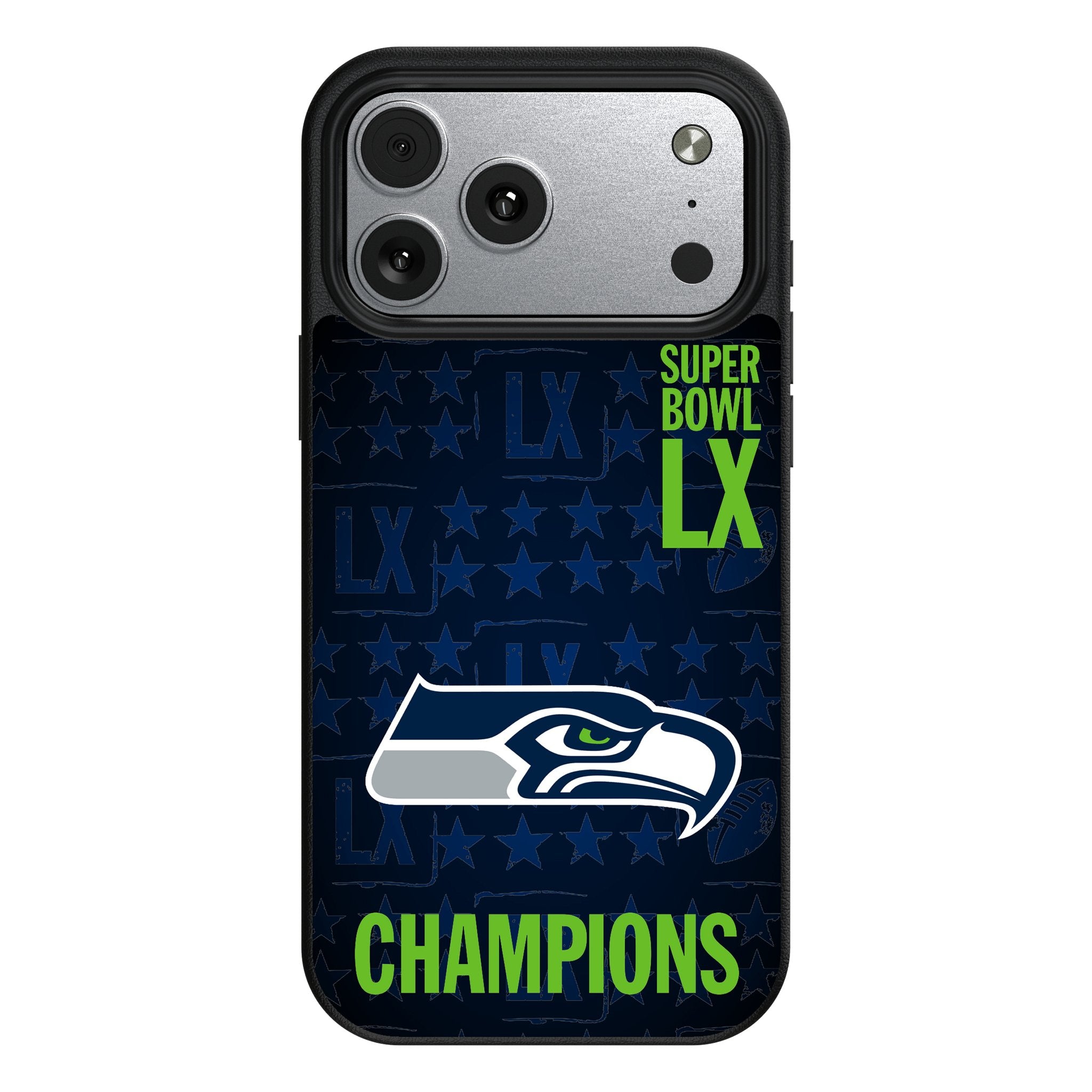 Seattle Seahawks 2026 Super Bowl MagSafe Compatible Phone Case for Apple iPhone 17 Series 1