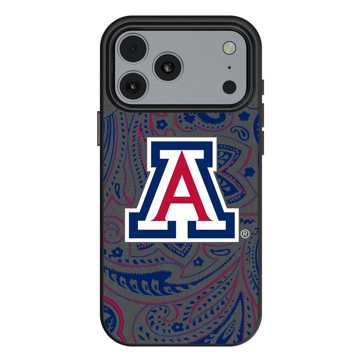 University of Arizona Wildcats Paisley MagSafe Compatible Phone Case for Apple iPhone 17 Series