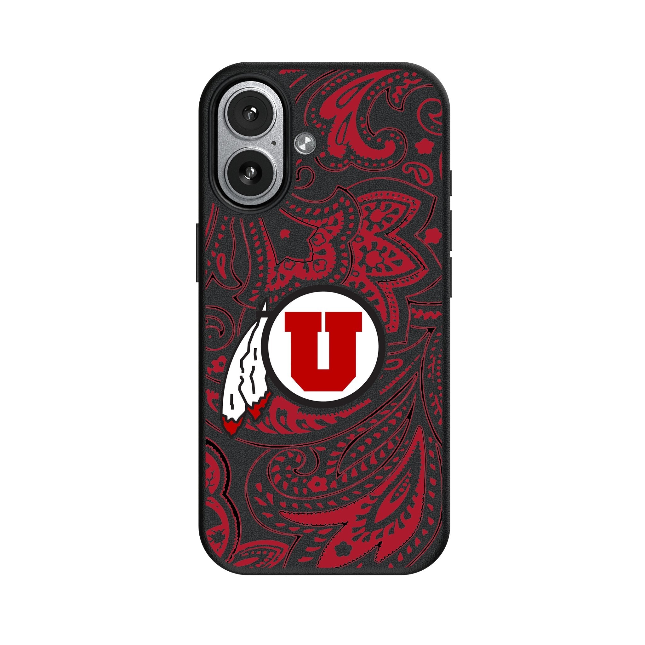 University of Utah Utes Paisley MagSafe Compatible Phone Case for Apple iPhone 17 Series 4