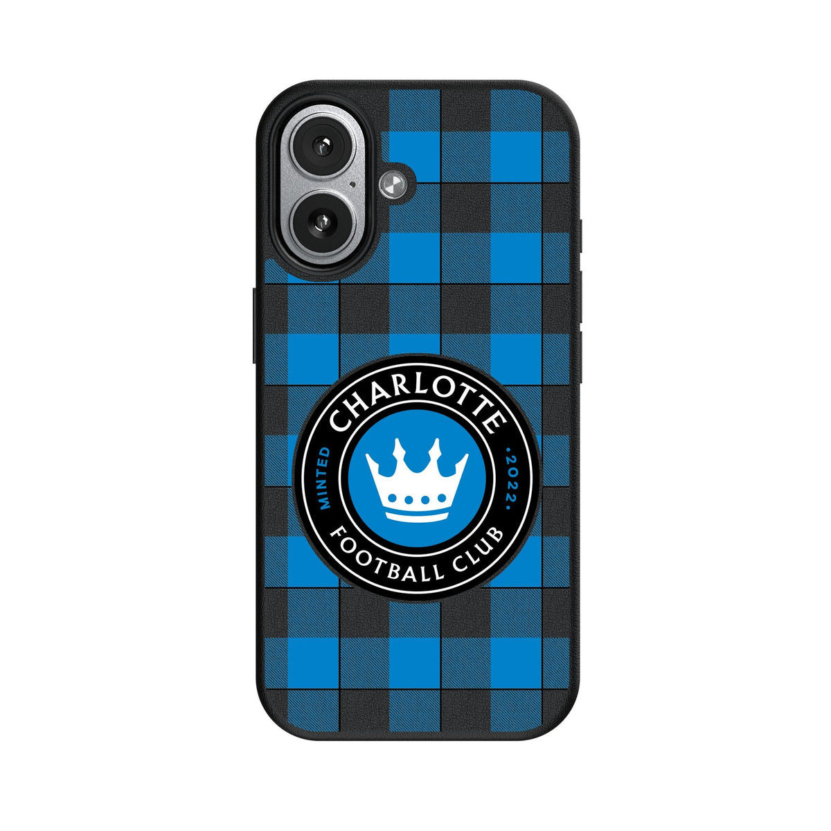 Charlotte FC Plaid MagSafe Compatible Phone Case for Apple iPhone 17 Series 4