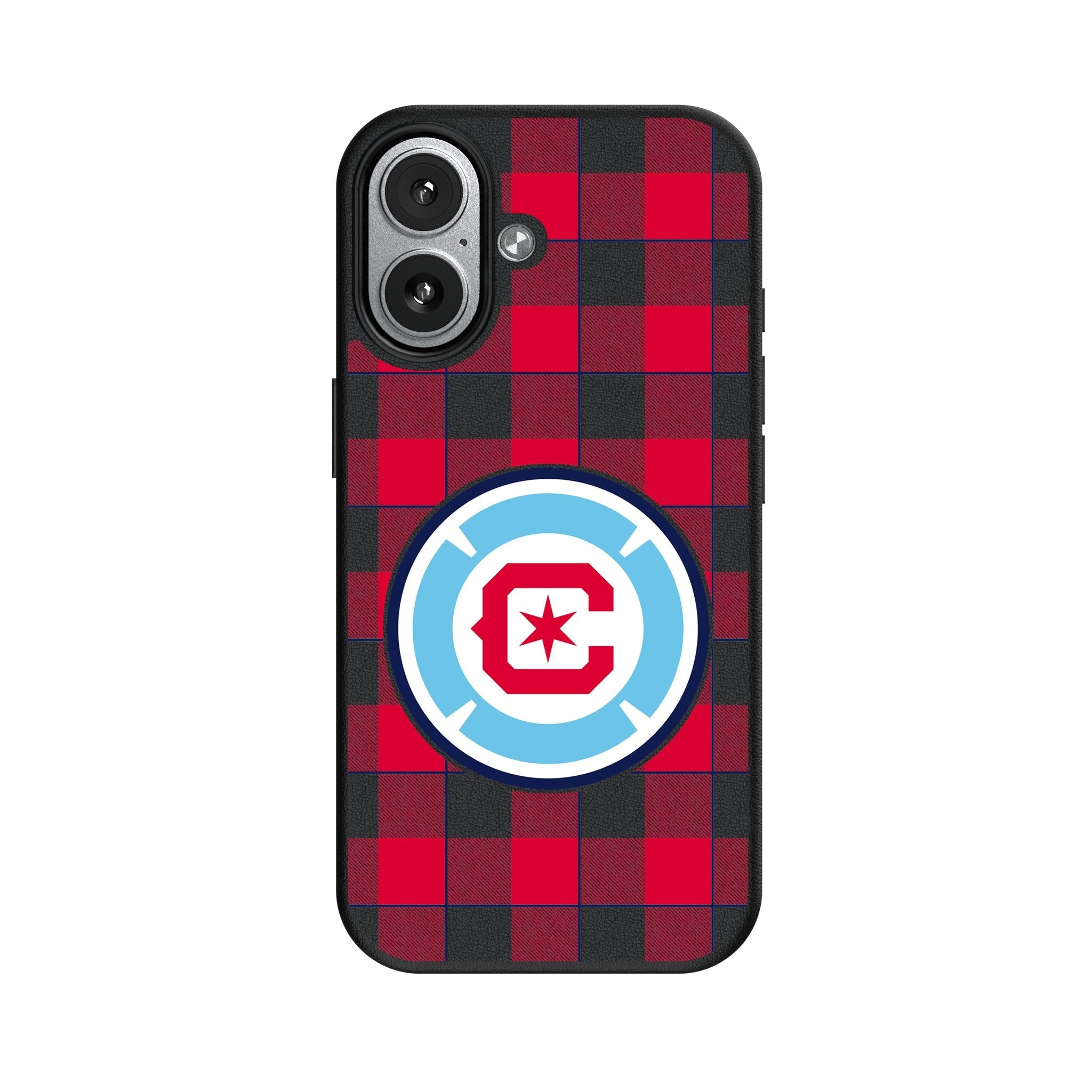 Chicago Fire Plaid MagSafe Compatible Phone Case for Apple iPhone 17 Series 4