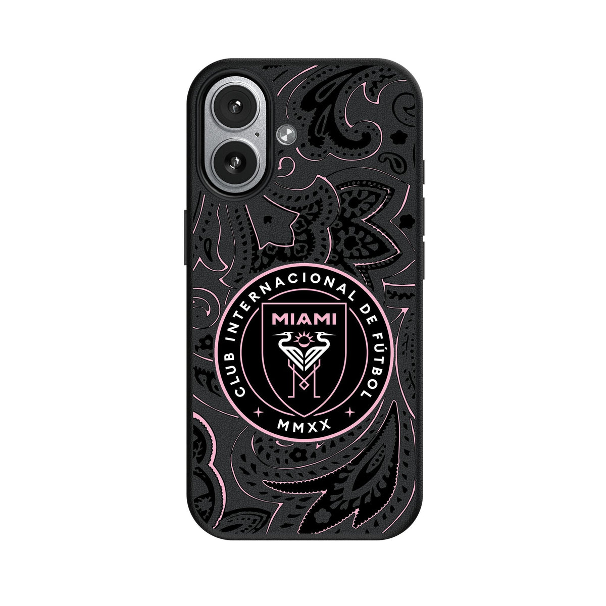 Inter Miami CF Paisley MagSafe Compatible Phone Case for Apple iPhone 17 Series 4