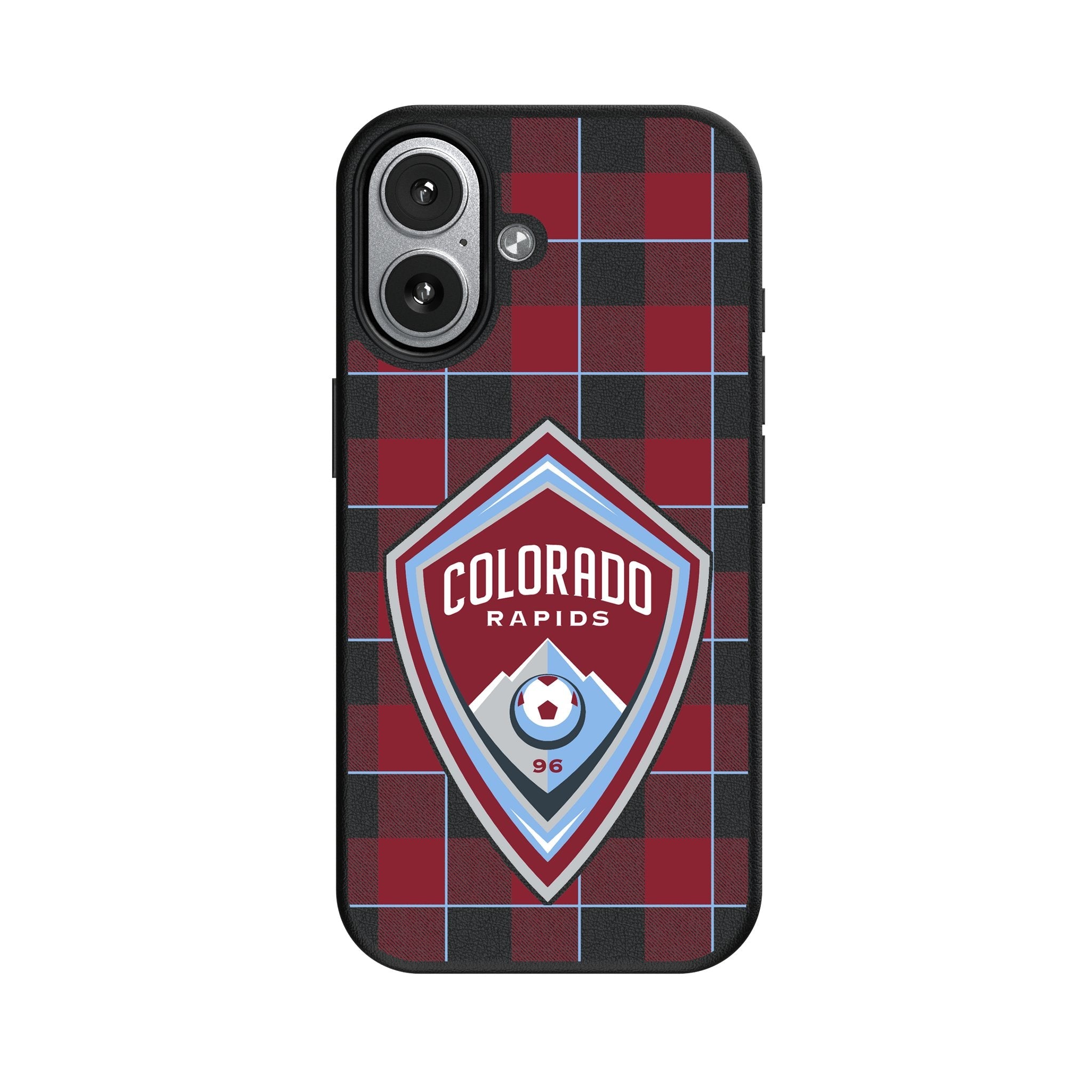 Colorado Rapids Plaid MagSafe Compatible Phone Case for Apple iPhone 17 Series 4