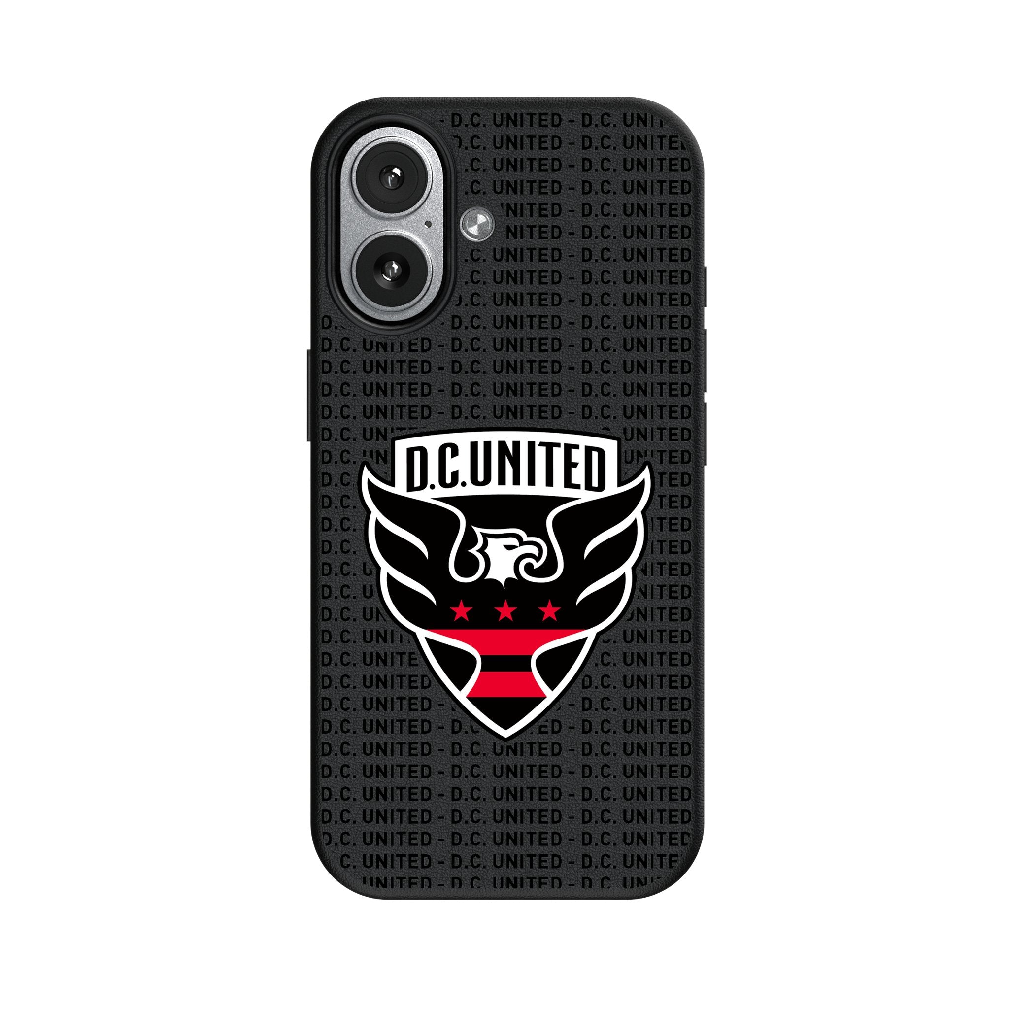 DC United Text Backdrop MagSafe Compatible Phone Case for Apple iPhone 17 Series 4