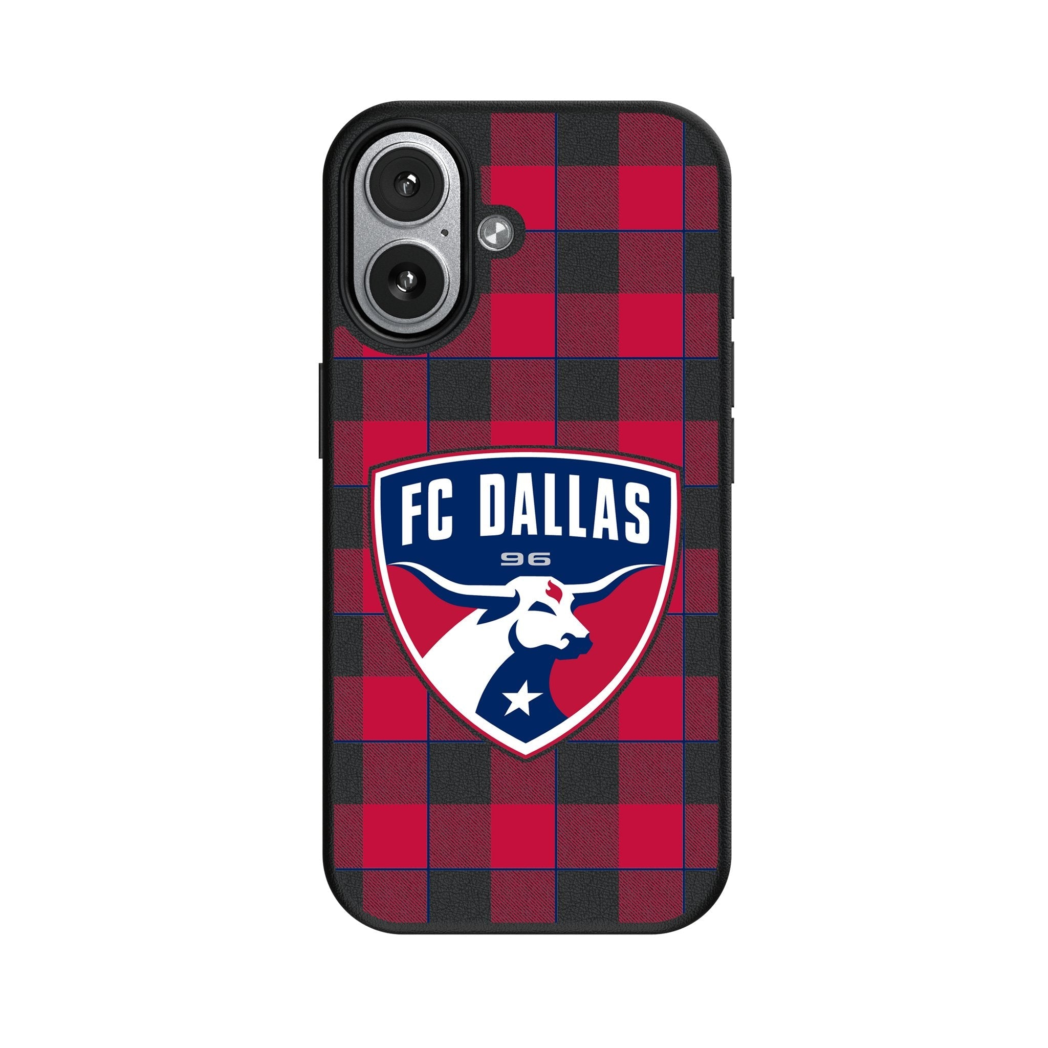 FC Dallas Plaid MagSafe Compatible Phone Case for Apple iPhone 17 Series 4